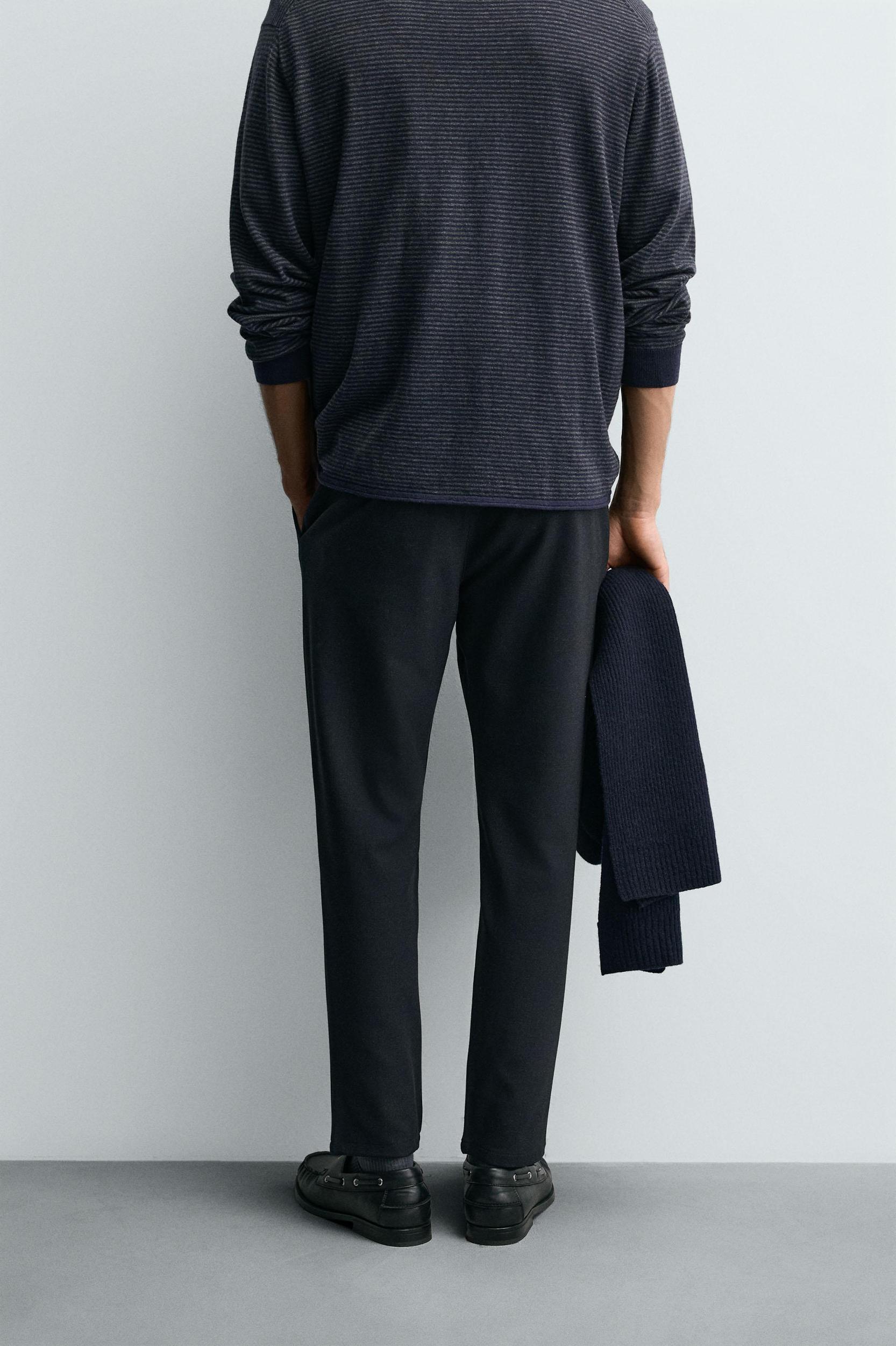 TEXTURED STRETCH CHINO PANTS Product Image