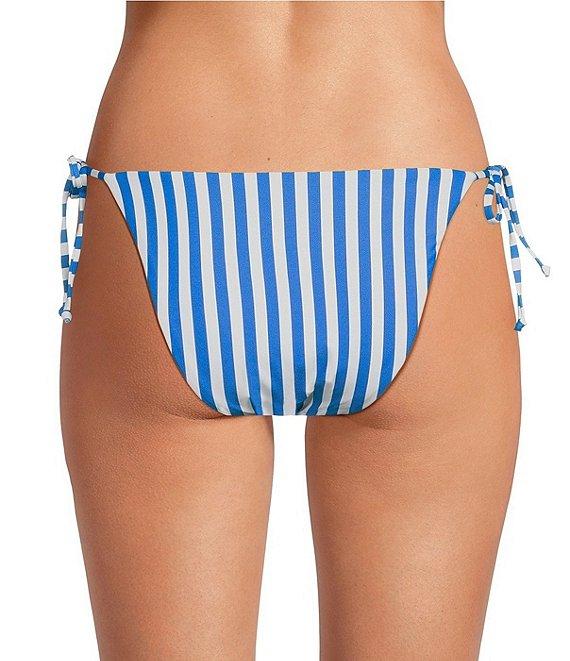 Gianni Bini Amalfi Stripe Tie Side Swim Bottom Product Image