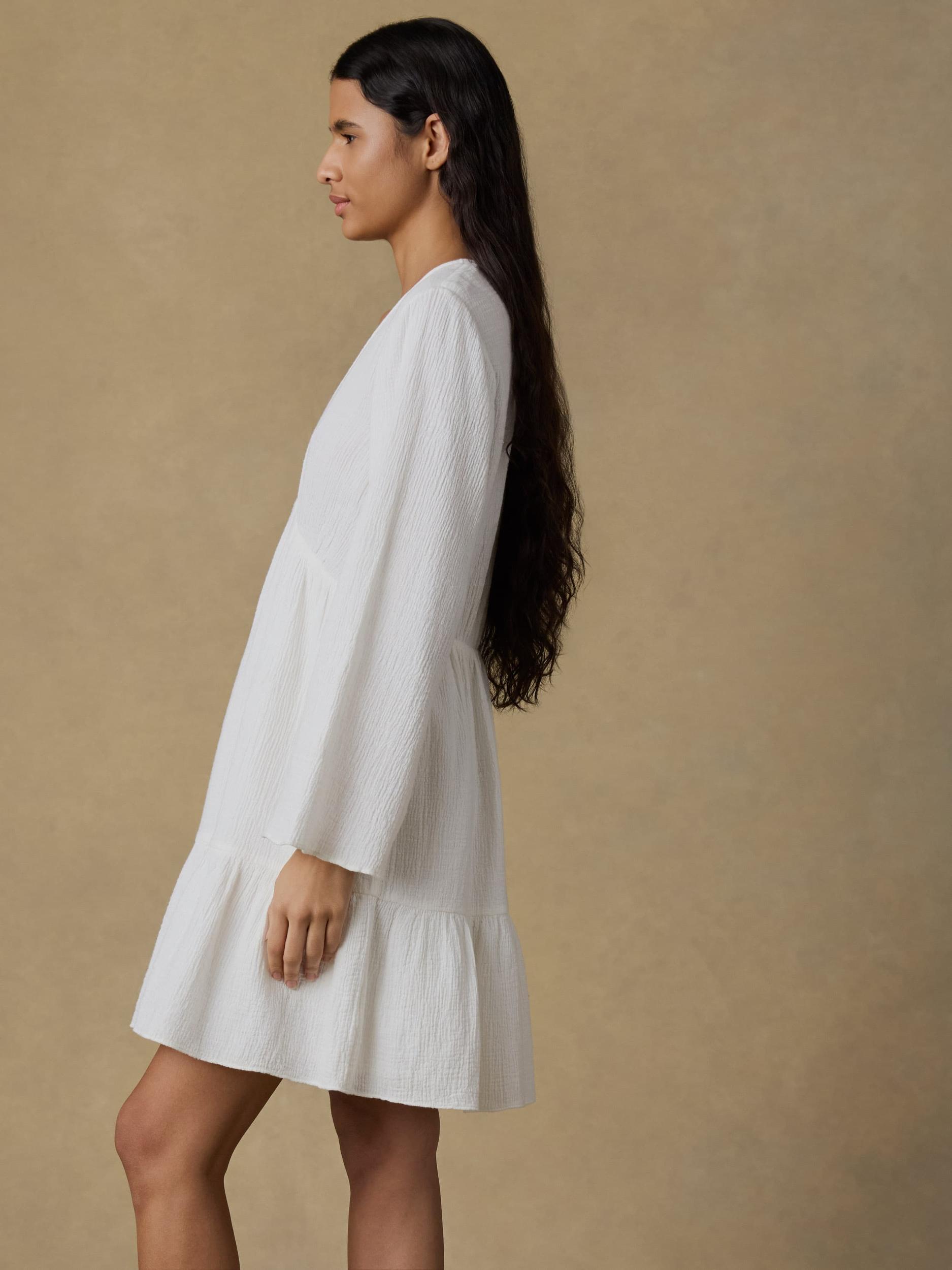 Dune Cotton Gauze Oceana Dress - White Female Product Image