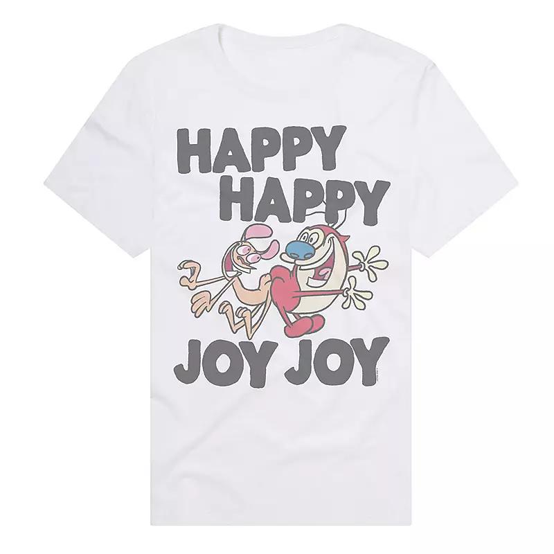 Men's Ren & Stimpy Happy Happy Joy Joy Graphic Tee,  Product Image