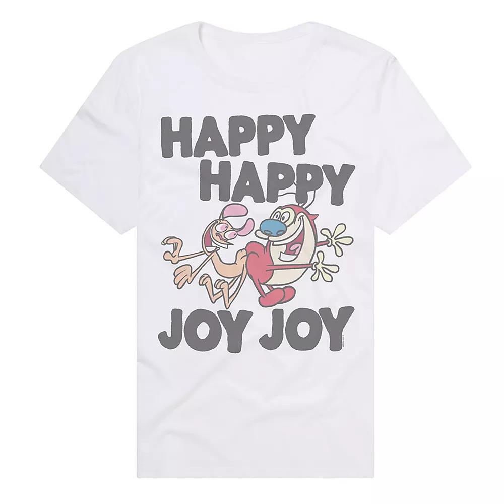 Men's Ren & Stimpy Happy Happy Joy Joy Graphic Tee,  Product Image