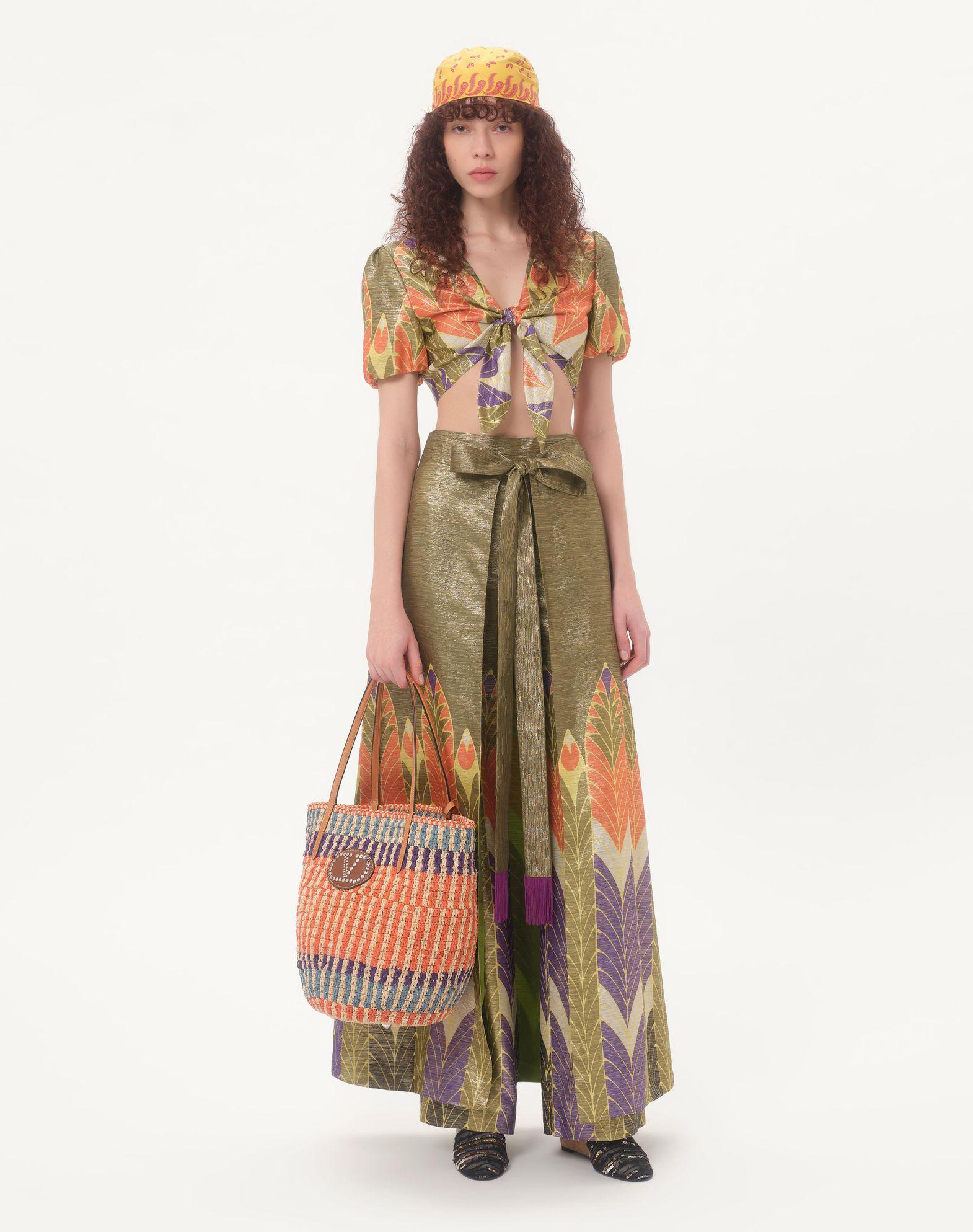 Valentino Garavani Raffia Shopping Bag Product Image