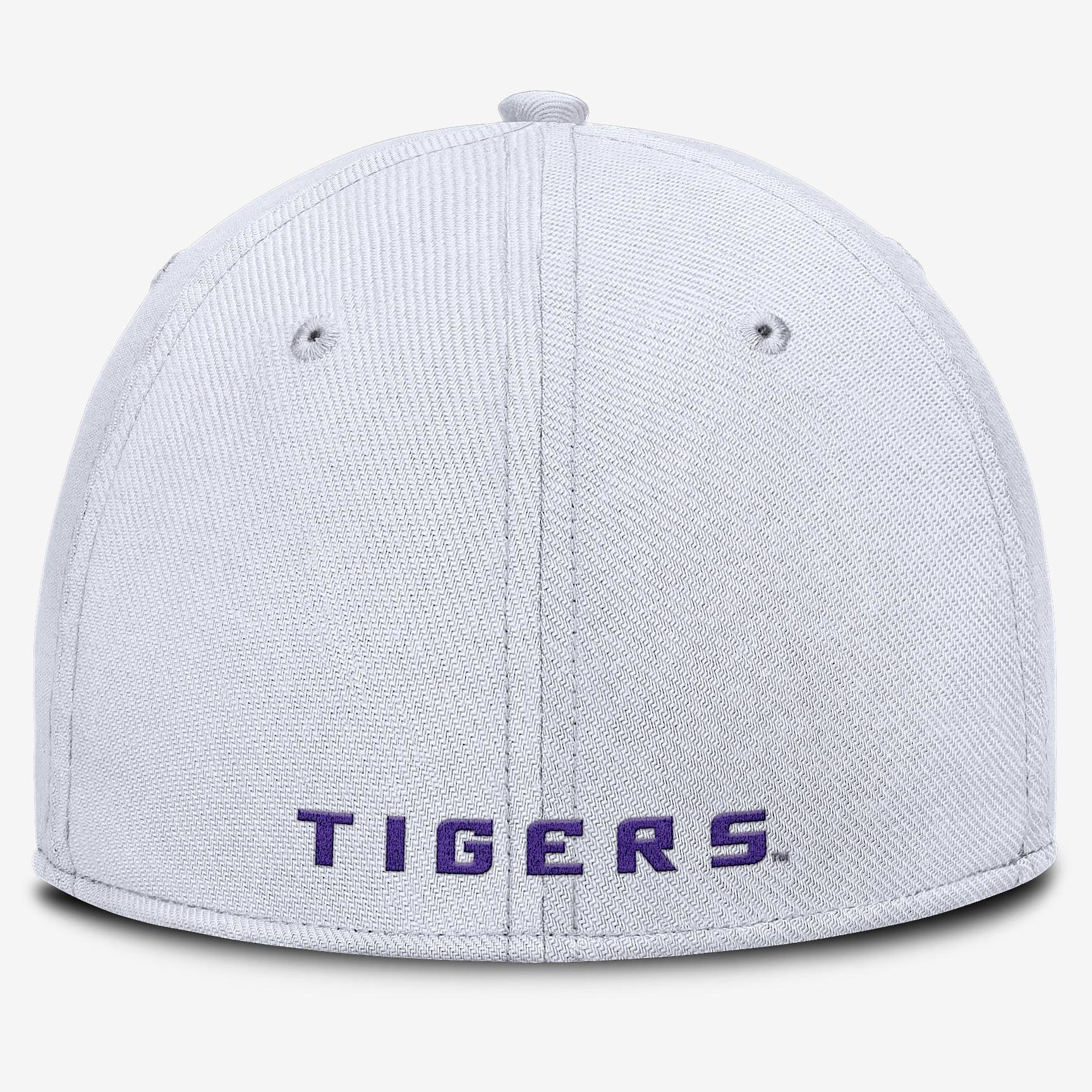 LSU On-Field Rise Swoosh Nike Men's Dri-FIT College Hat Product Image