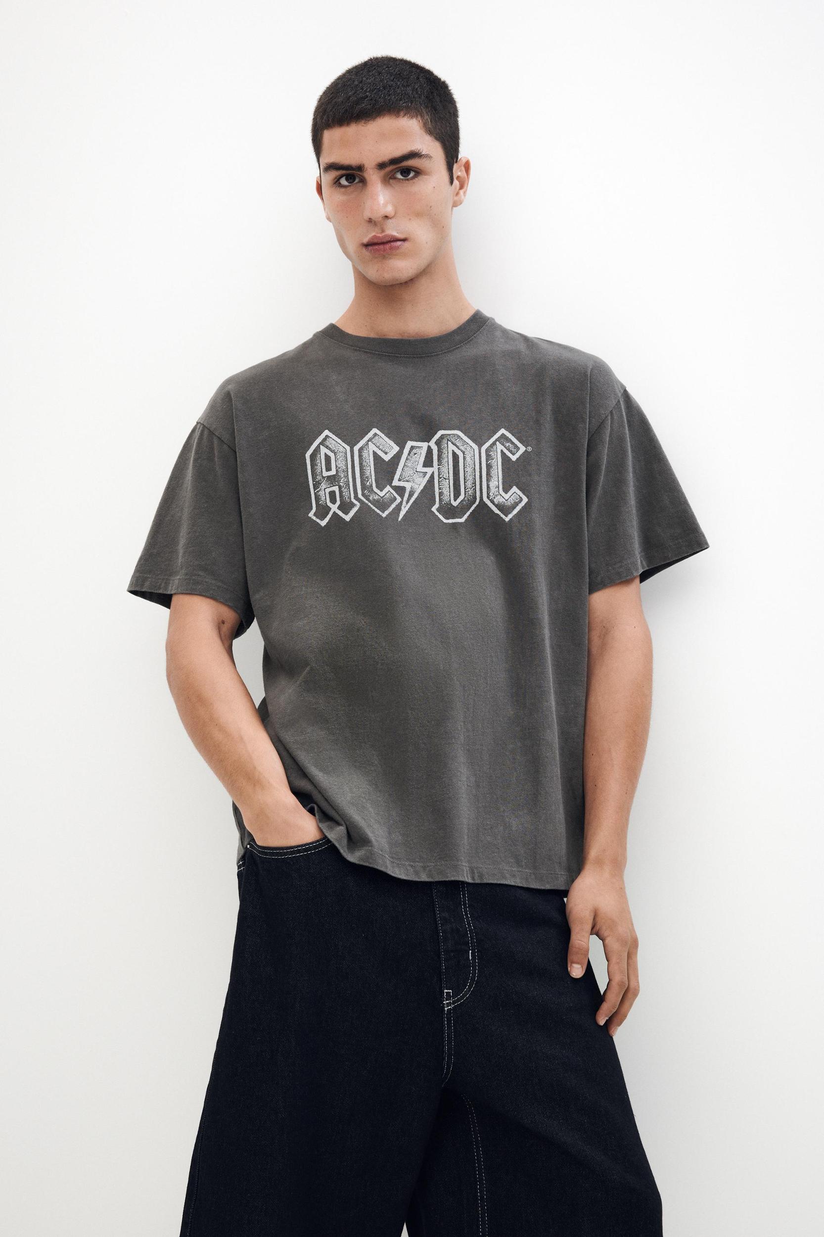 Gray AC/DC T-shirt Product Image