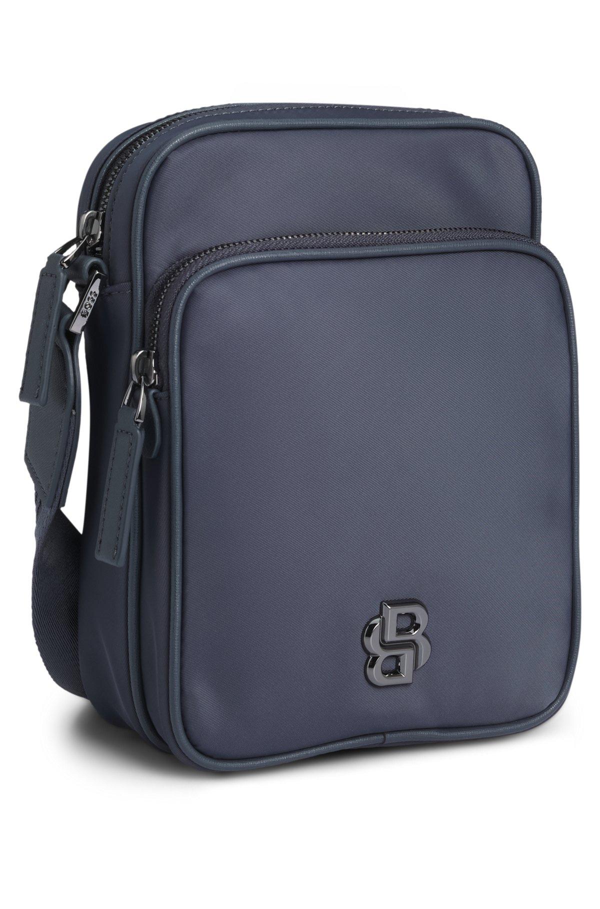 Twill reporter bag with Double B monogram Product Image