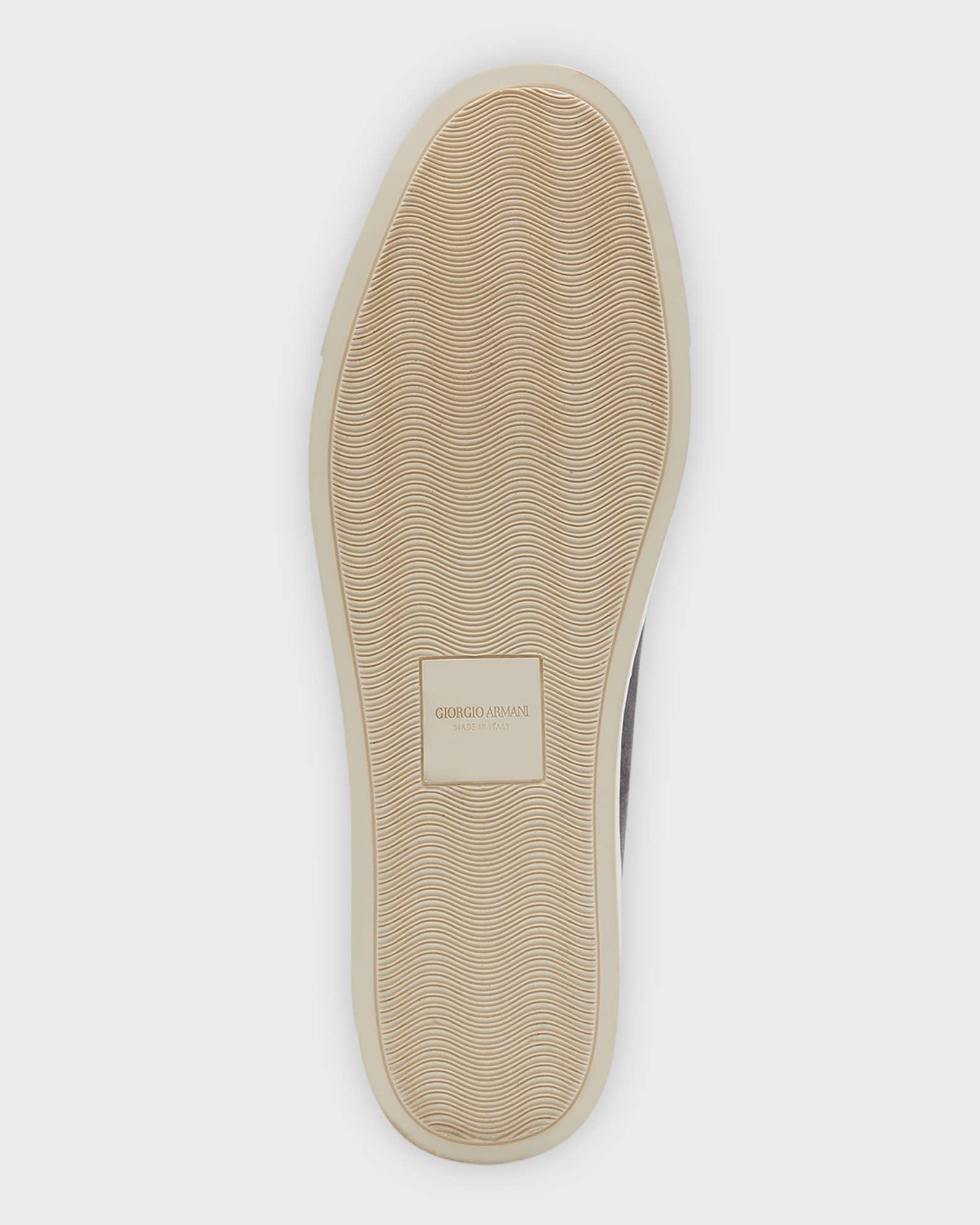 Men's Suede Slip-On Sneakers Product Image