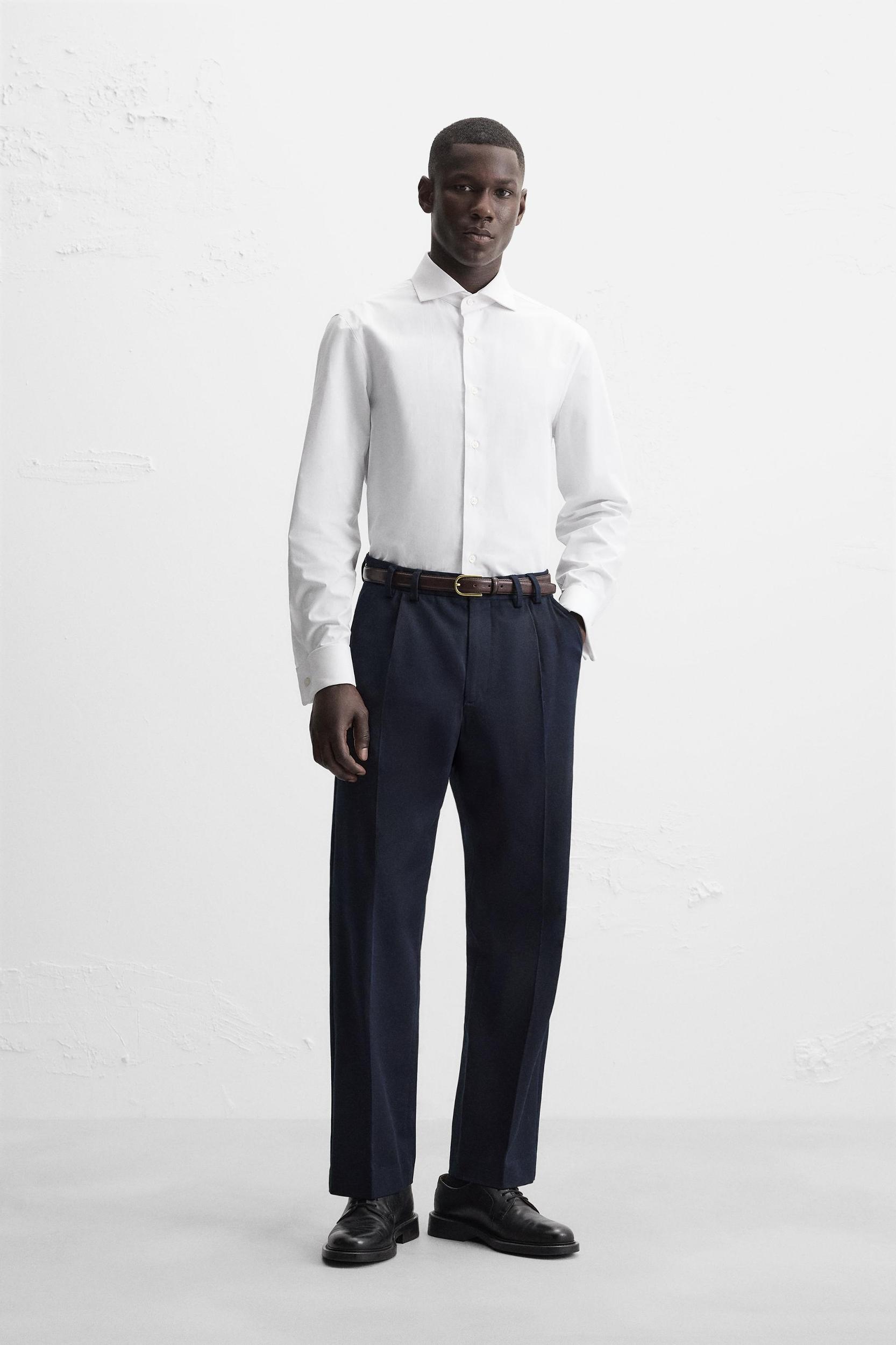 REGULAR FIT CUFFLINK SHIRT Product Image