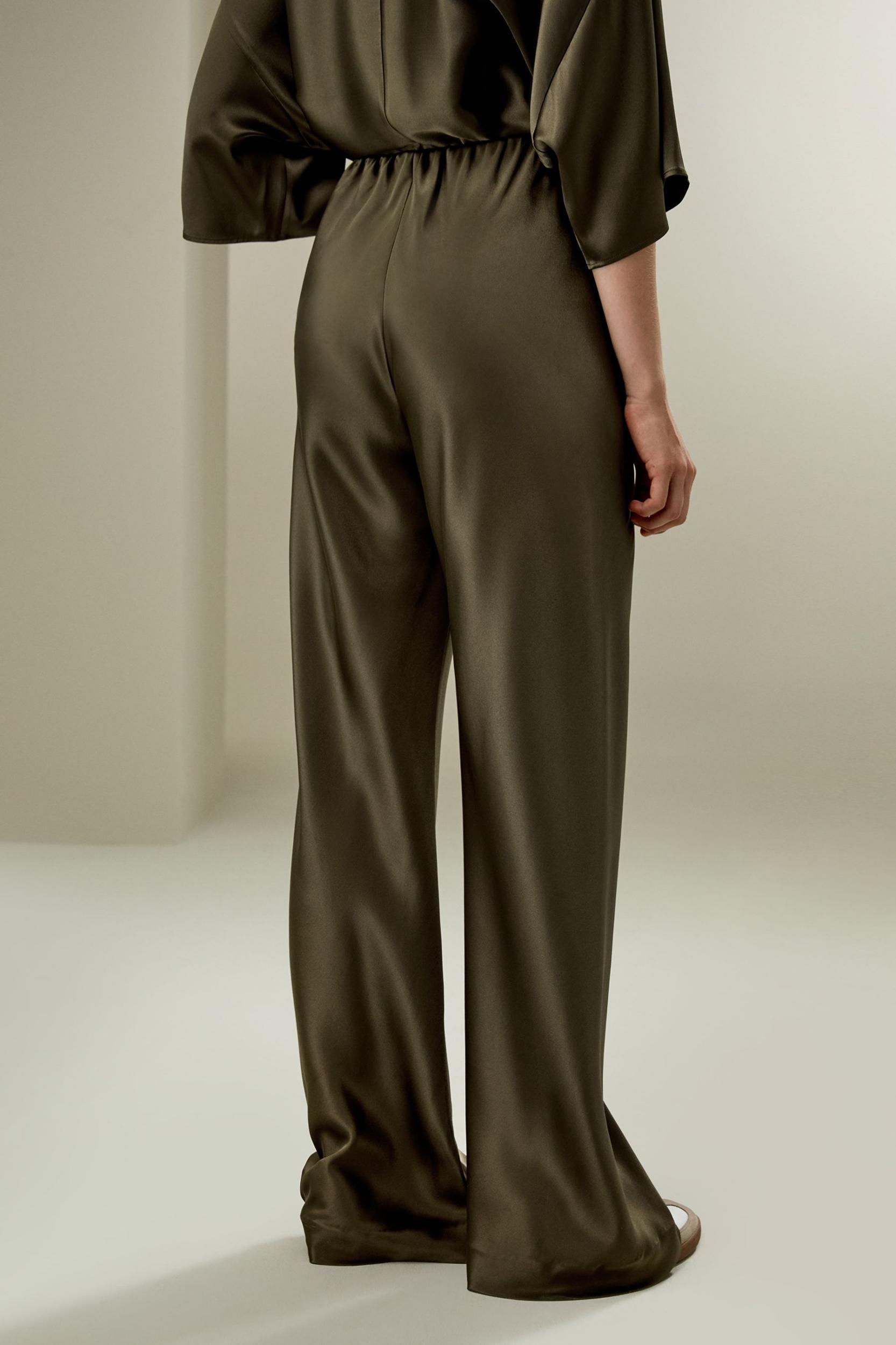 LILYSILK Silk Pants Women - Lily White 100 Silk - Classic Relaxed Fit Pants Petite 8 Product Image