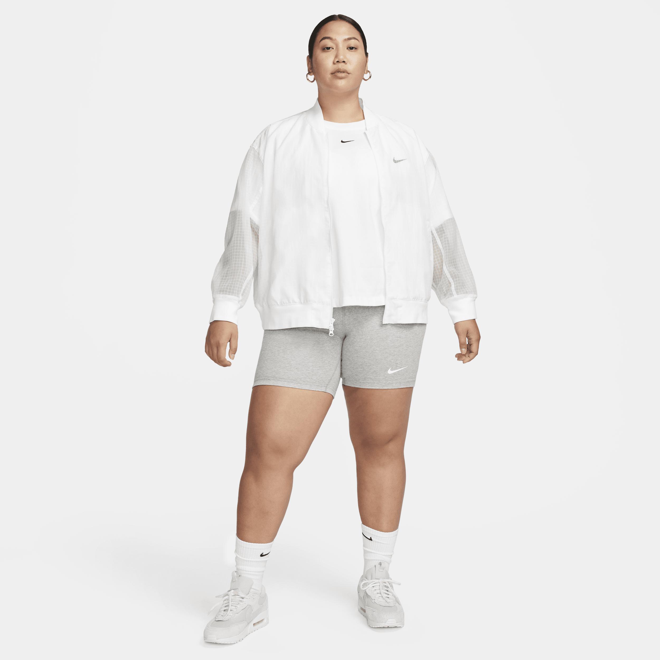 Women's Nike Sportswear Classic High-Waisted 8" Biker Shorts (Plus Size) Product Image