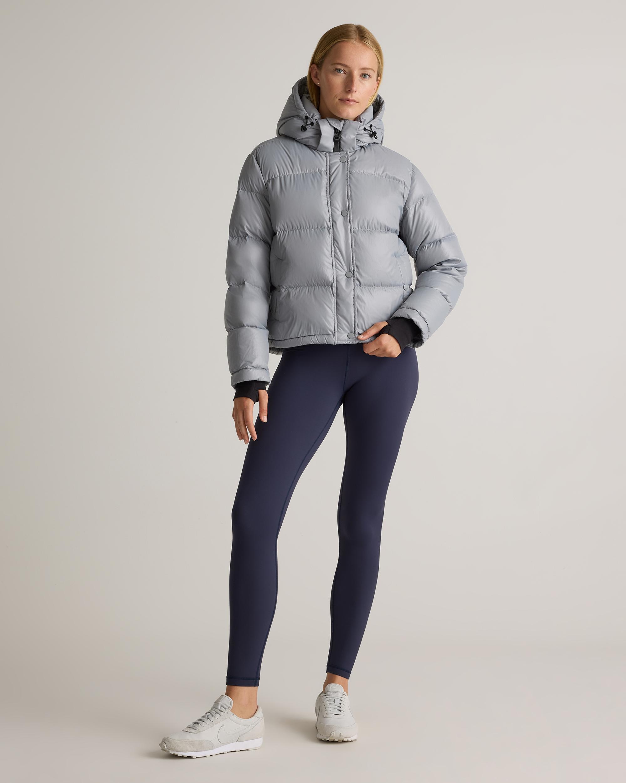 Quince | Women's Responsible Down Cropped Puffer Jacket Recycled Polyester Product Image