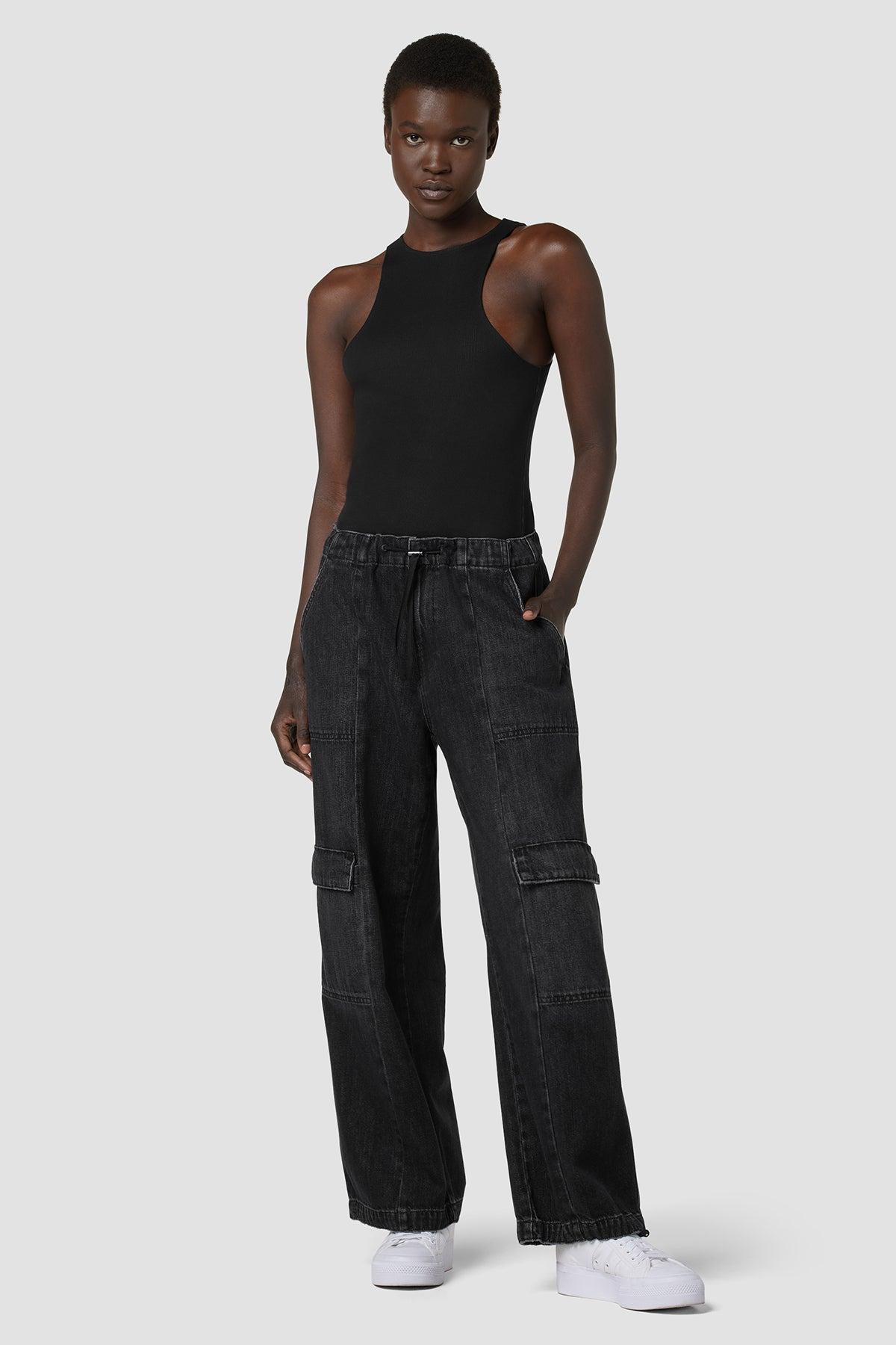 Drawstring Parachute Pant Female Product Image