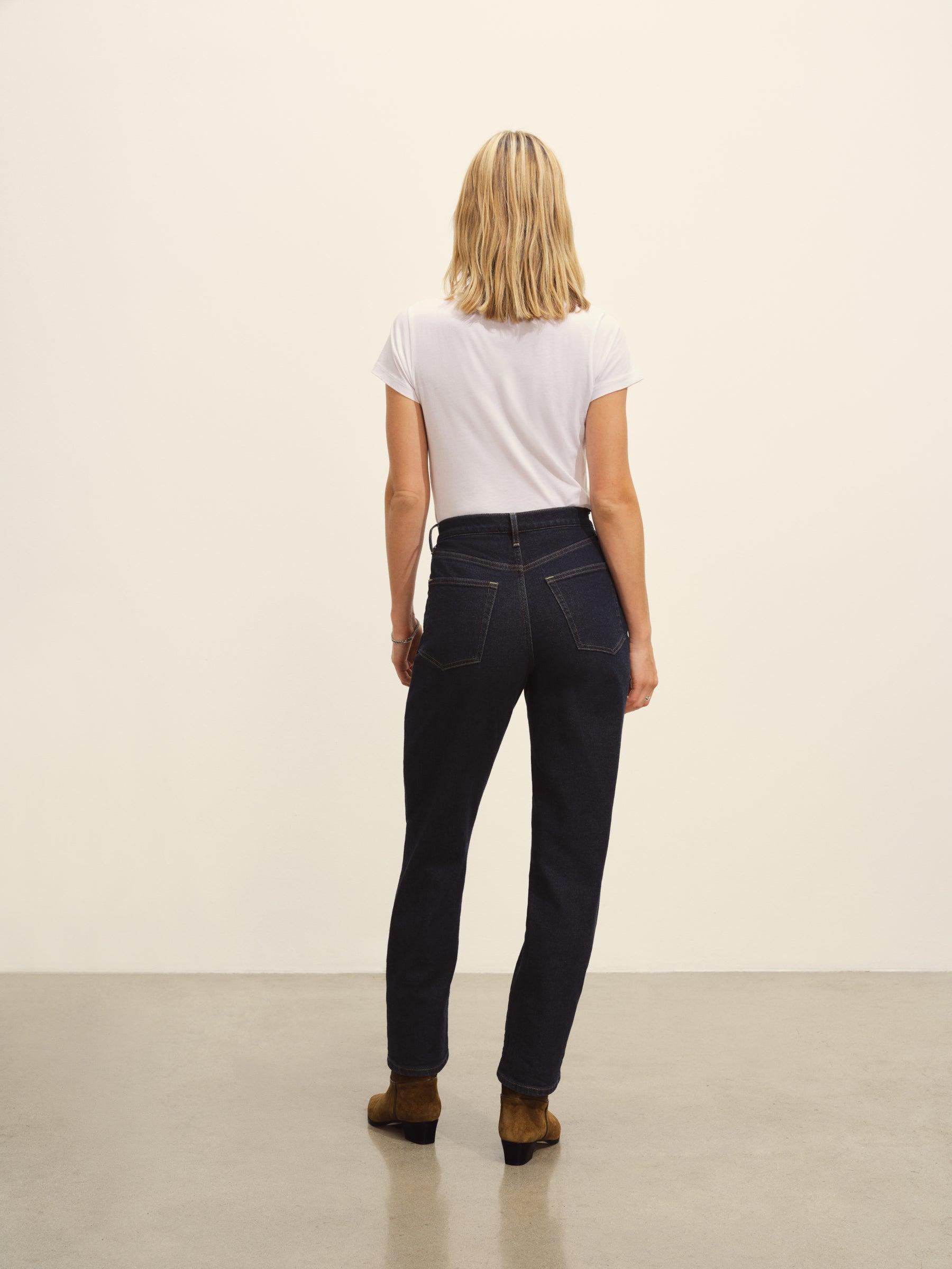 White Pima Slim Crew Product Image