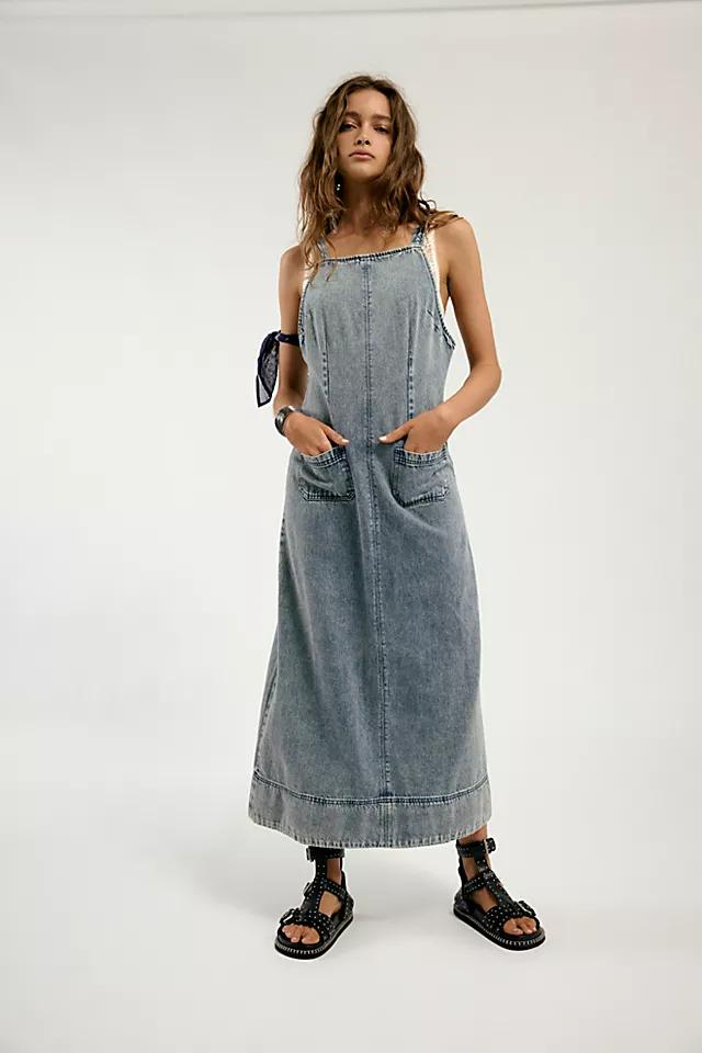 Dex Denim Midi Dress Product Image