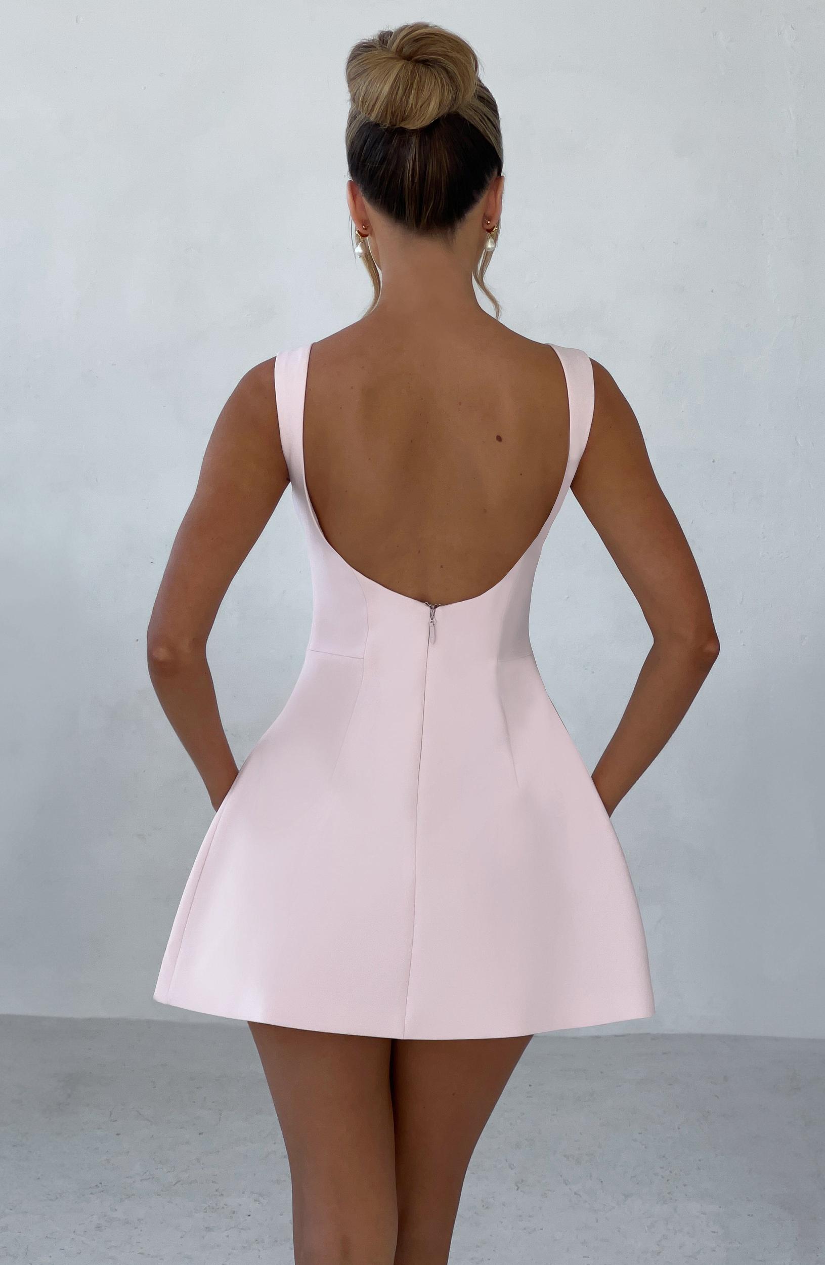 Alana Mini Dress - Blush Product Image