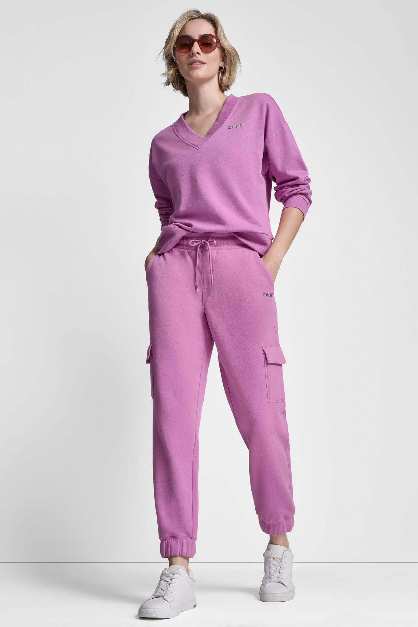 METALLIC BUBBLE LOGO SLIM FIT FLEECE CARGO JOGGER Product Image