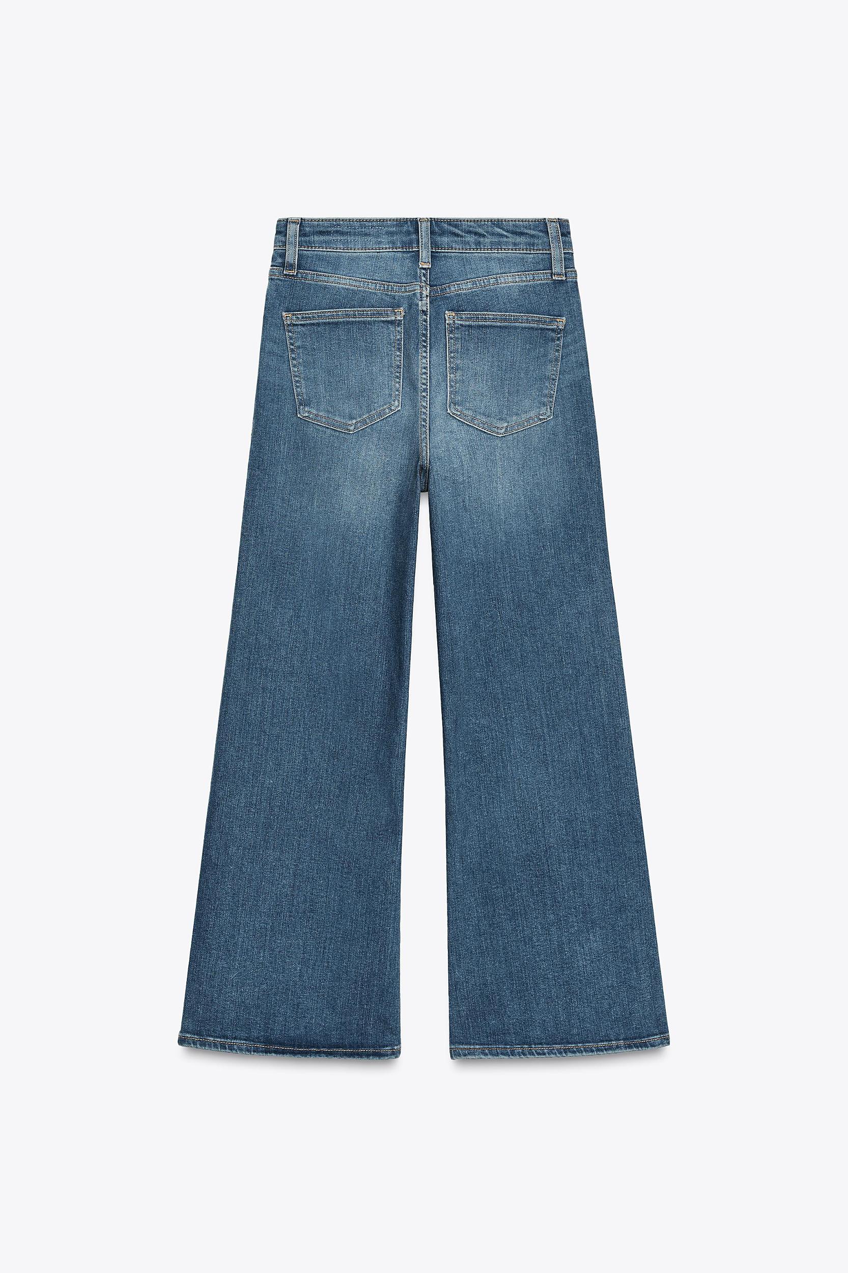 ZW COLLECTION HIGH RISE WIDE LEG JEANS Product Image