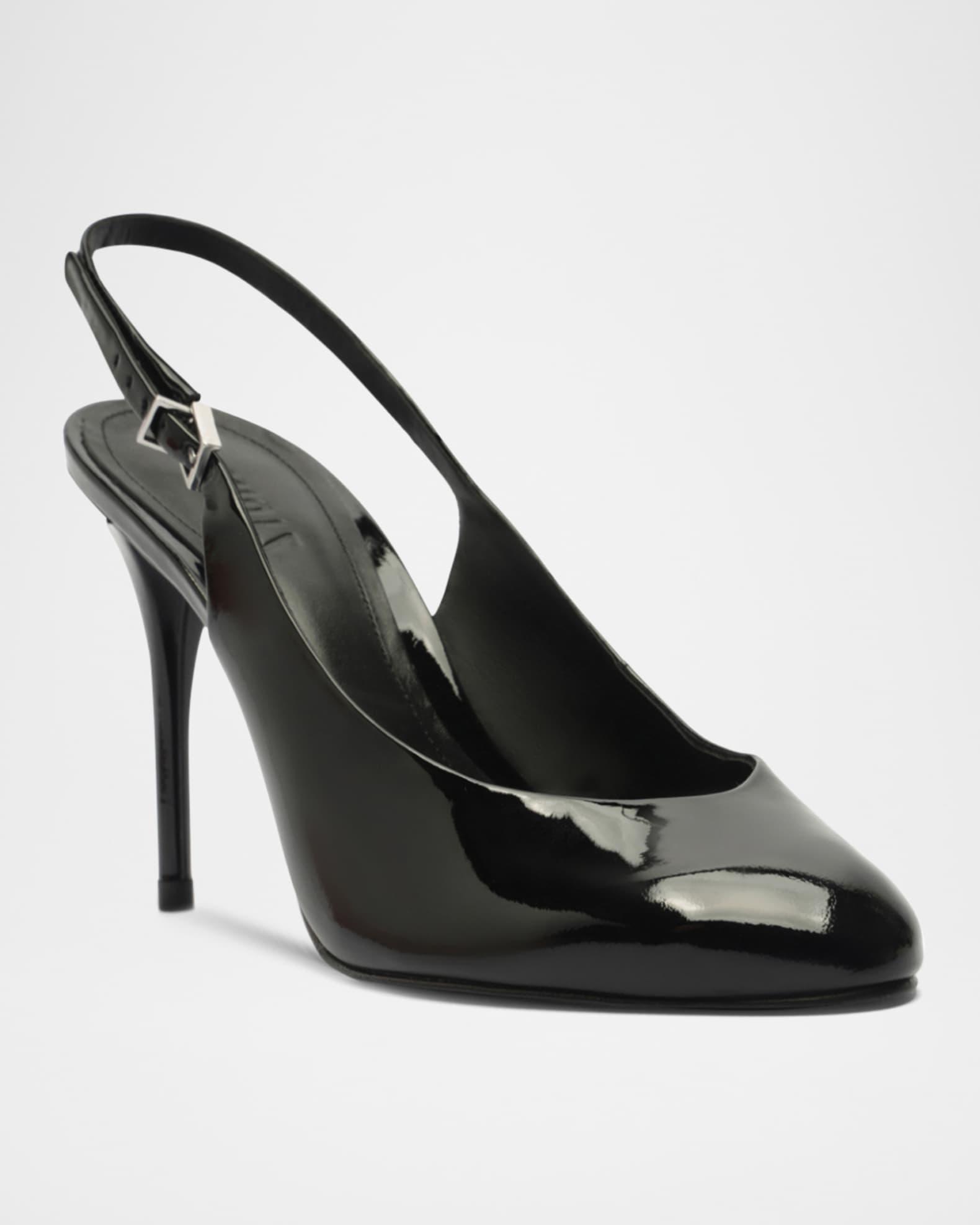 Geraldine Patent Slingback Pumps Product Image
