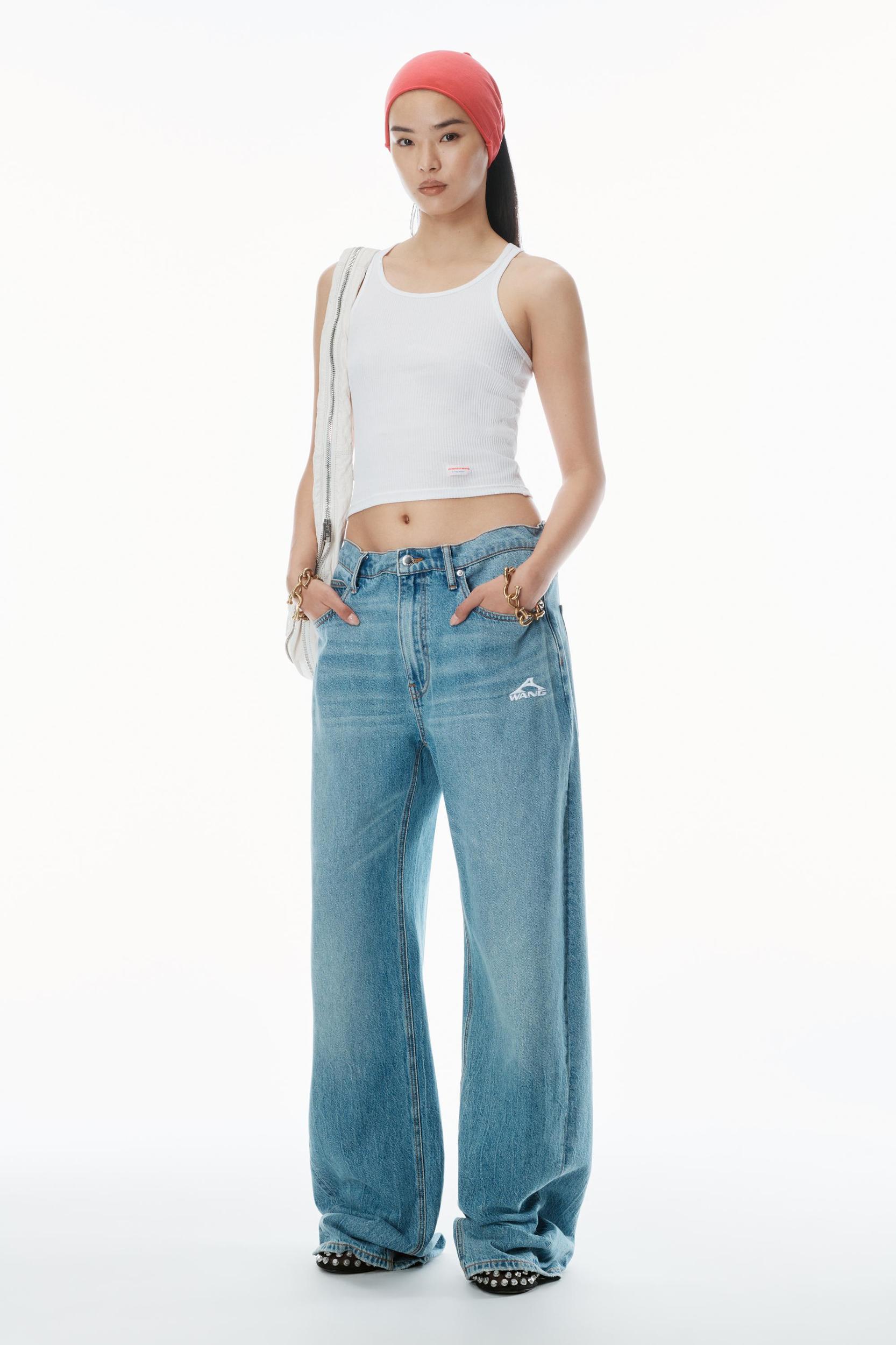 Regen 5-pocket Denim Track Pant Product Image