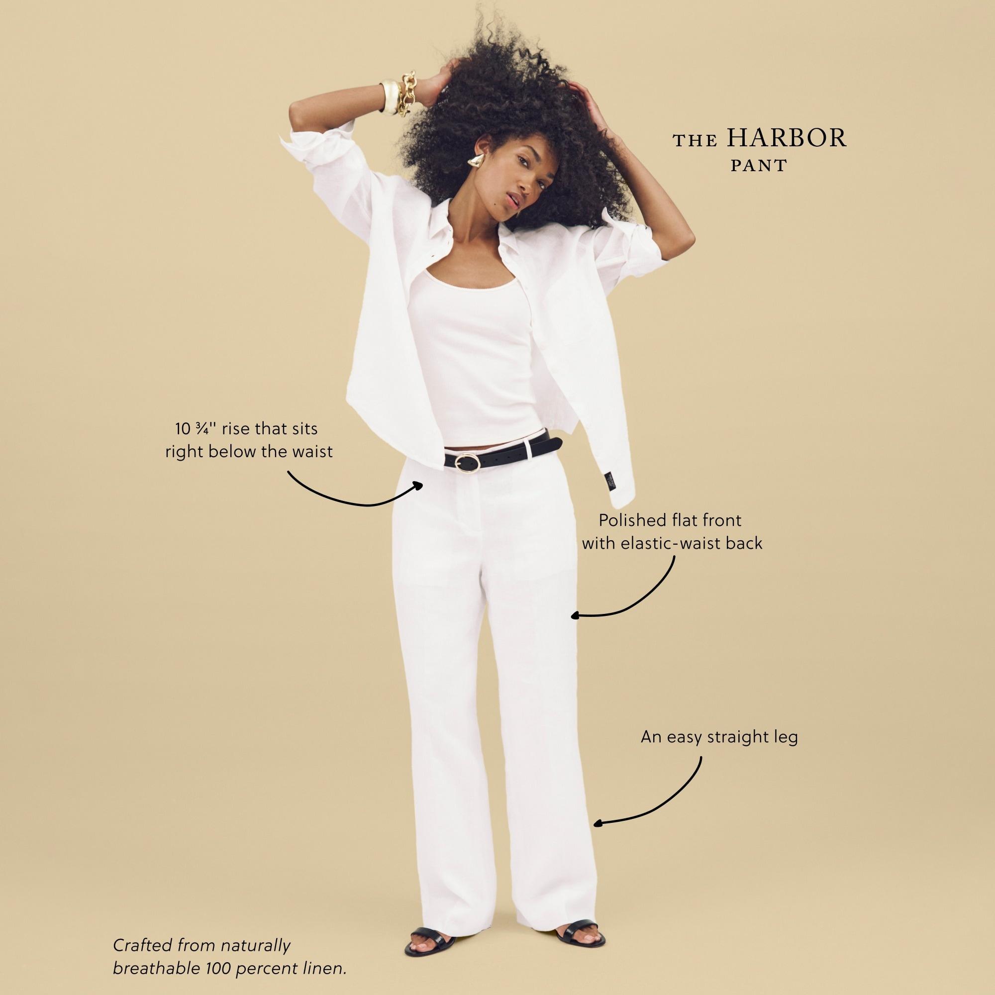 Harbor pant in linen Product Image