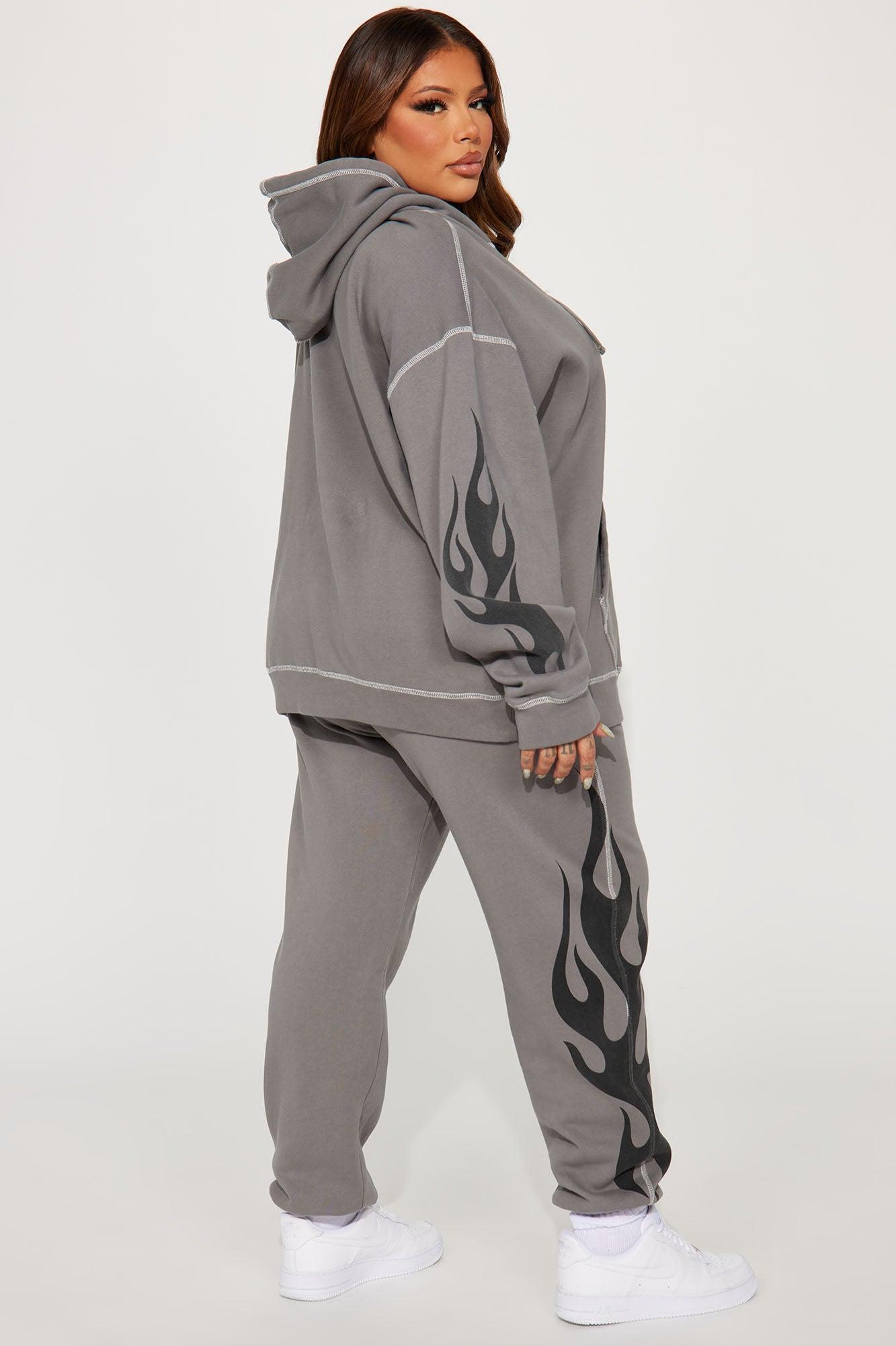Legend Life Sweatsuit  - Grey Product Image