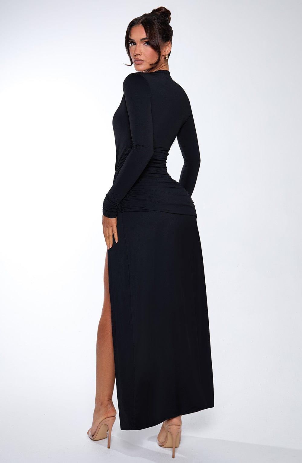 Ysabella Maxi Dress - Black Product Image