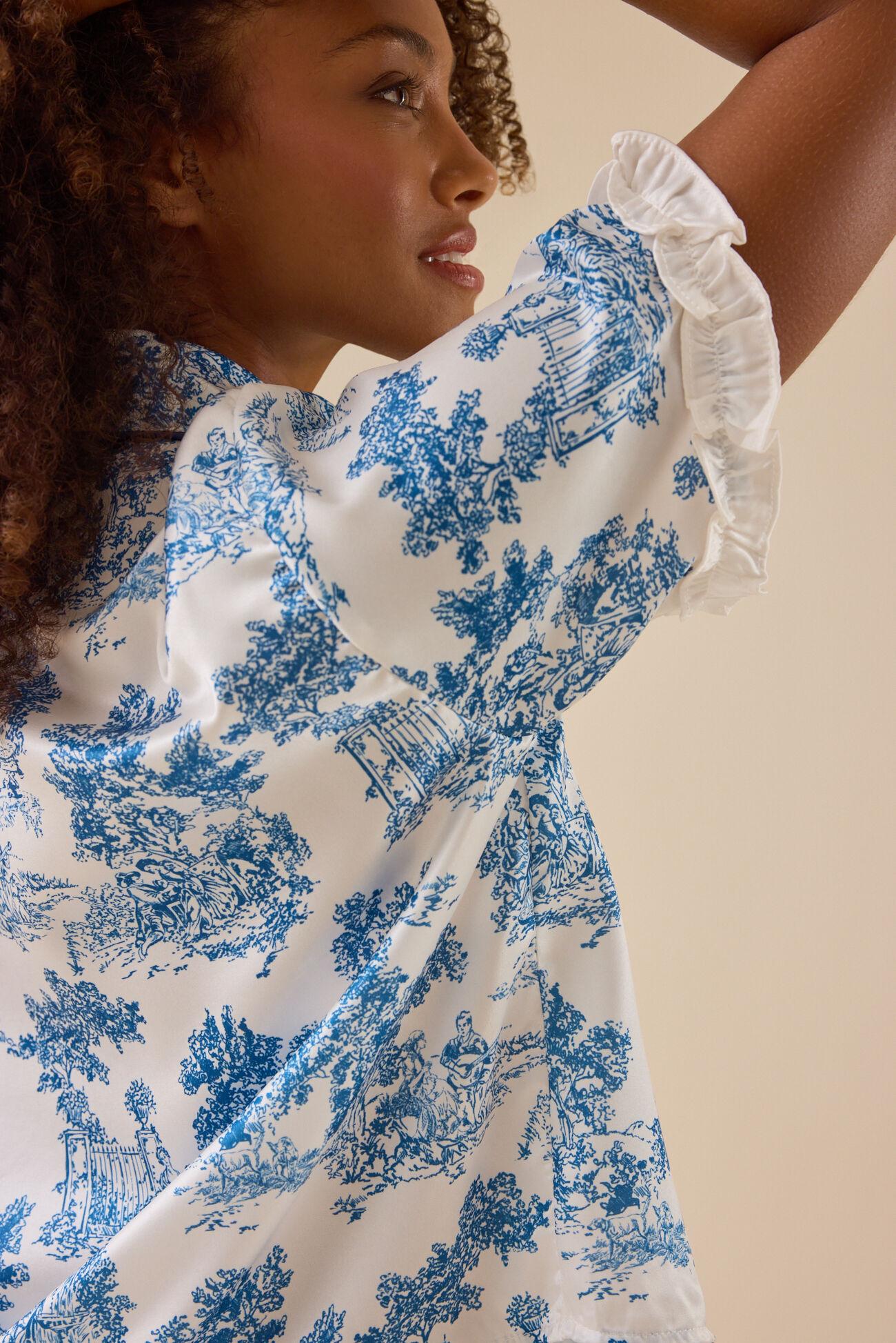 Ariana Satin Sleep Top Product Image