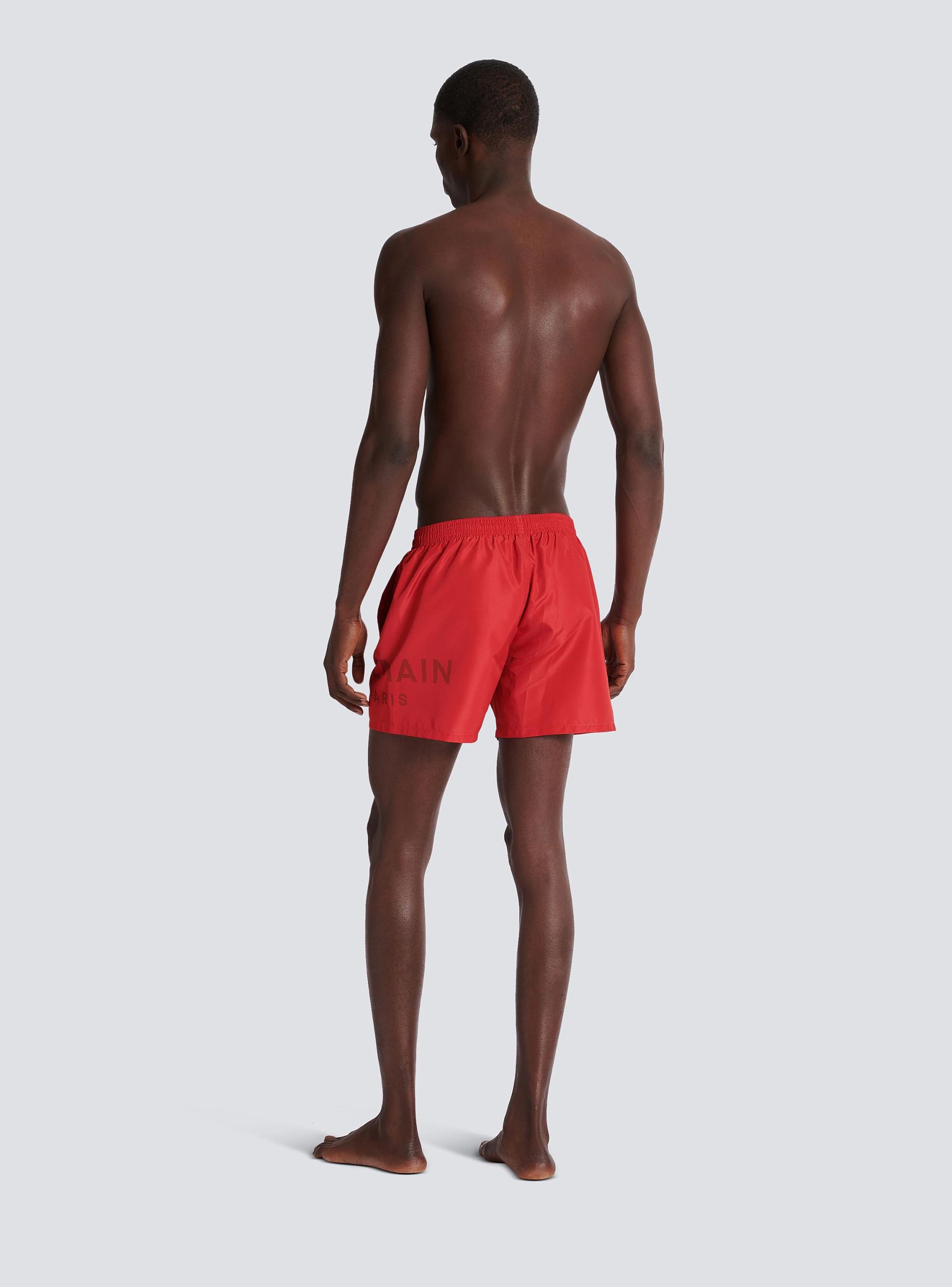 Printed Balmain Paris swim shorts Product Image