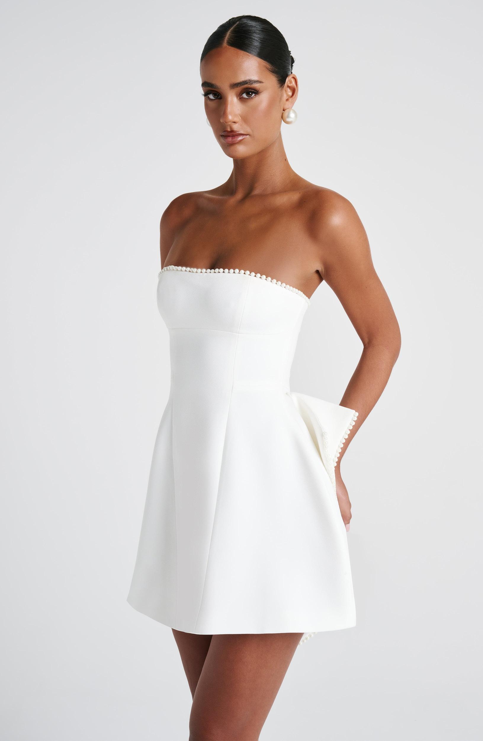 Suni Mini Dress - Ivory Product Image
