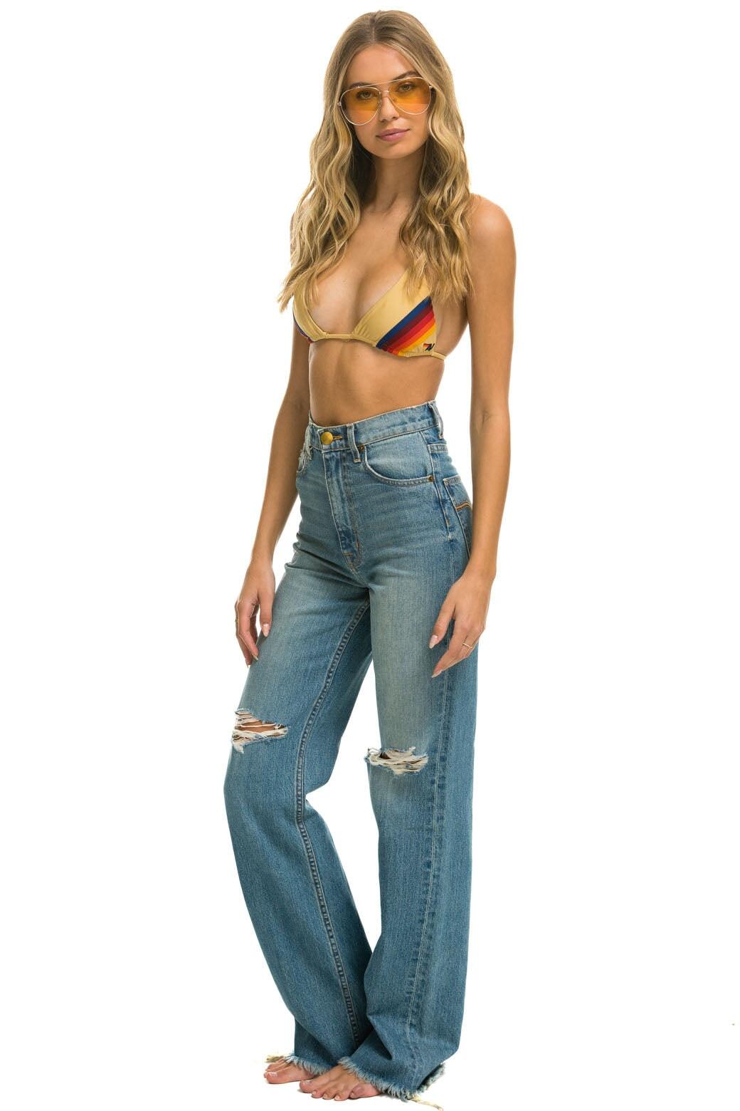 HI RISE WIDE-LEG GYPSY JEAN - VINTAGE Female Product Image
