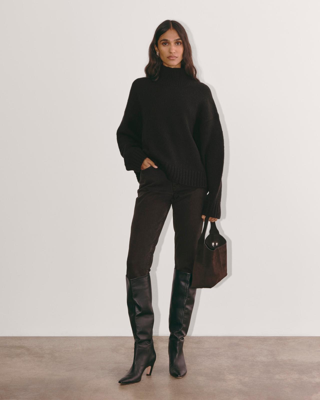 Womens Cloud Oversized Turtleneck Sweater by Everlane Product Image