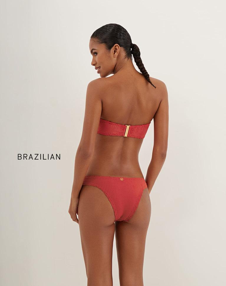Scales Cora Bandeau Top - Ruby Product Image