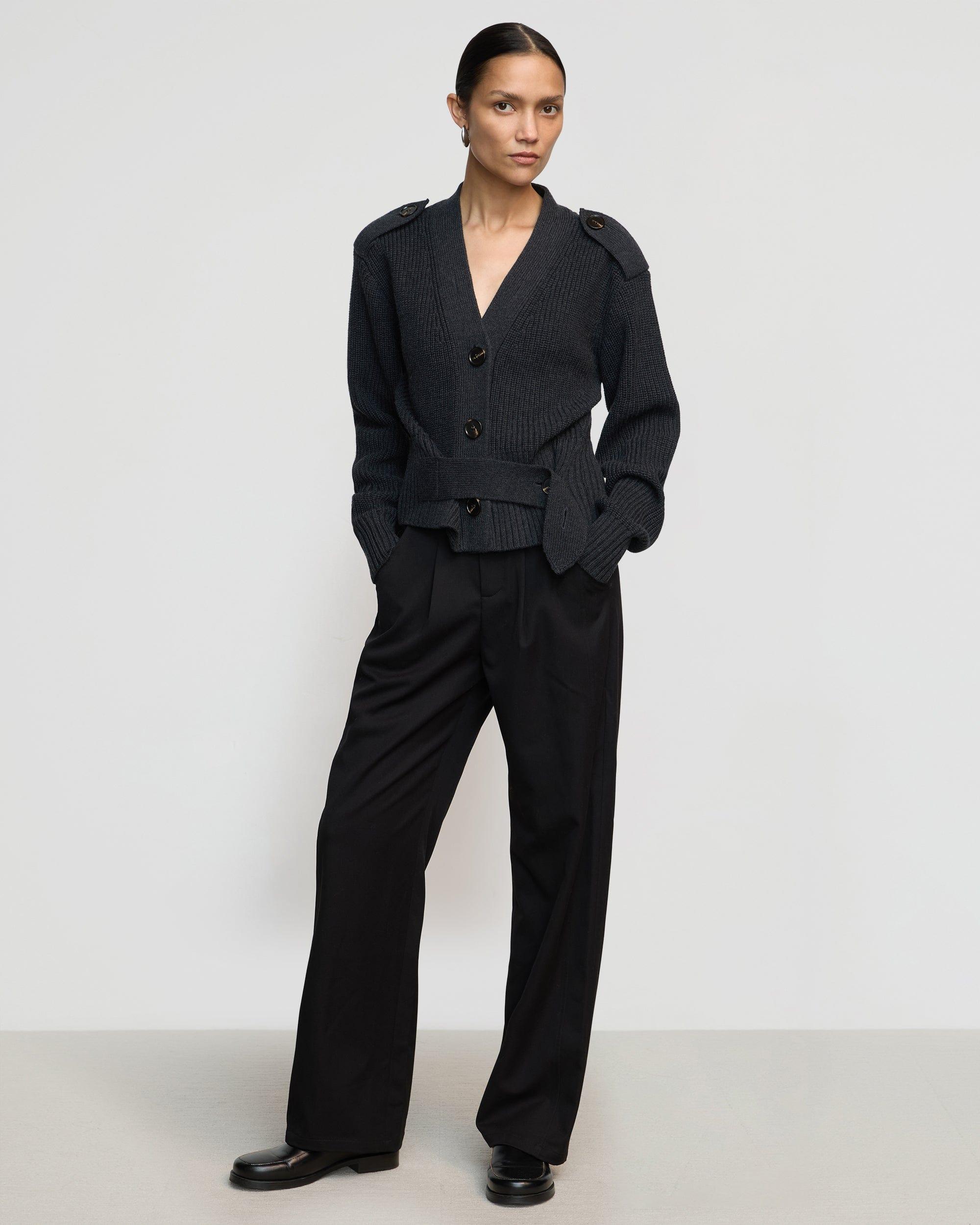 Clary Button-Detail Cardigan Product Image