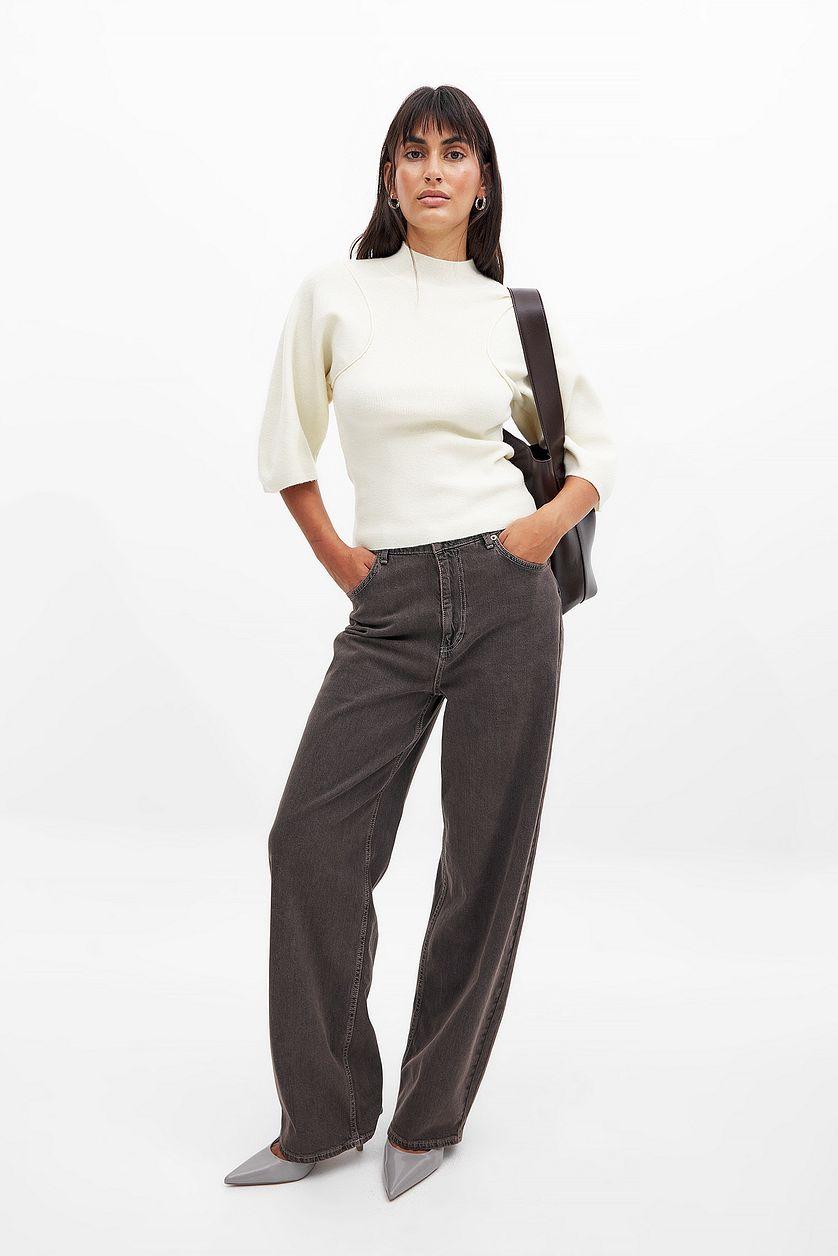 Knitted Turtle Neck Sweater Product Image