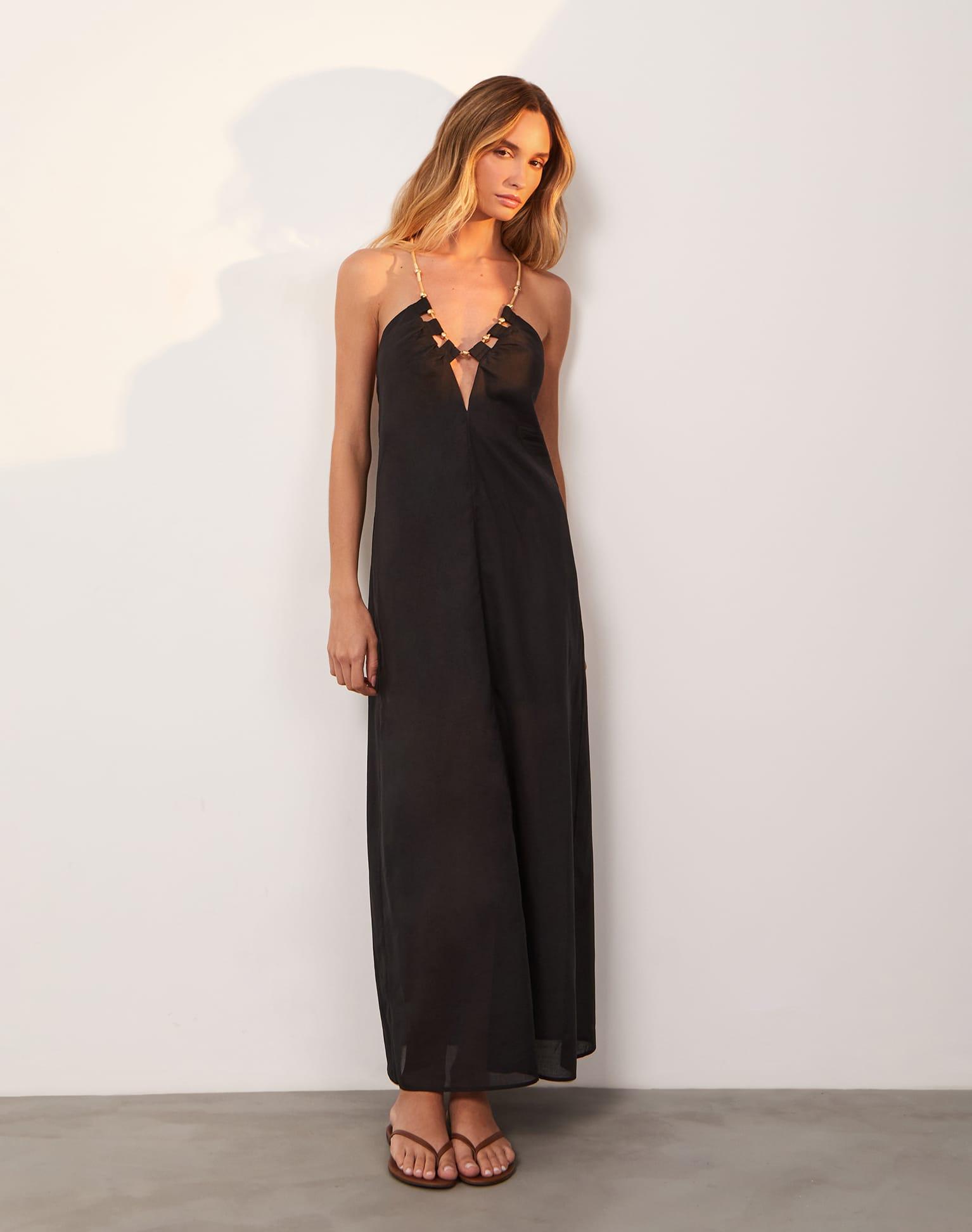 Zima Long Cover Up - Black Product Image