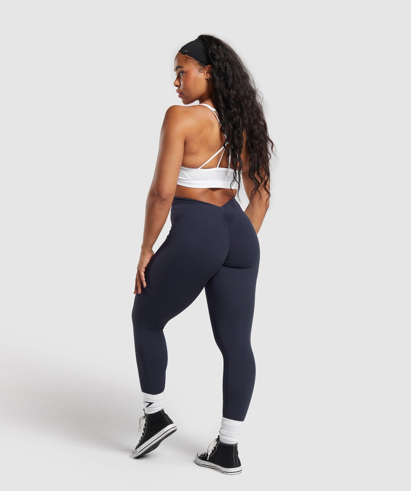 Lifting Dipped Waistband Leggings Product Image