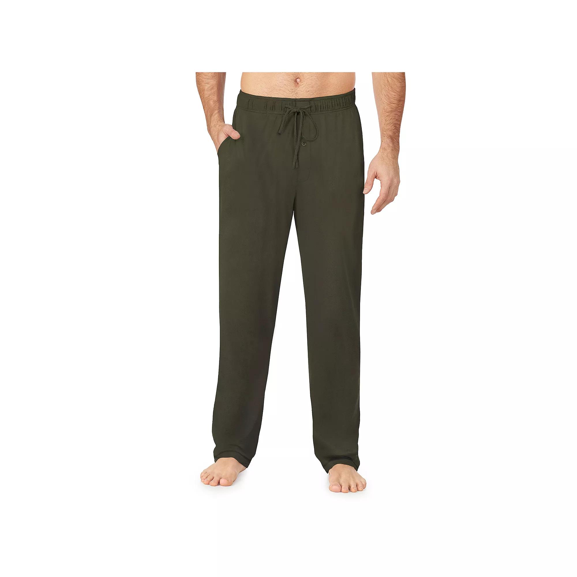 Men's Cuddl Duds® Far-Infrared Enhance Pajama Pants, Size: Large, Green Product Image