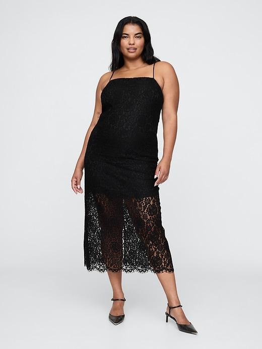 Lace Midi Dress Product Image