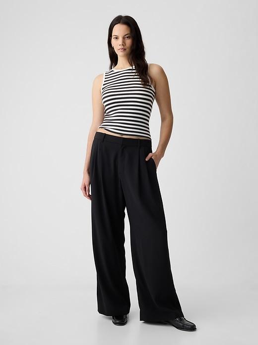 365 High Rise Pleated Trousers Product Image