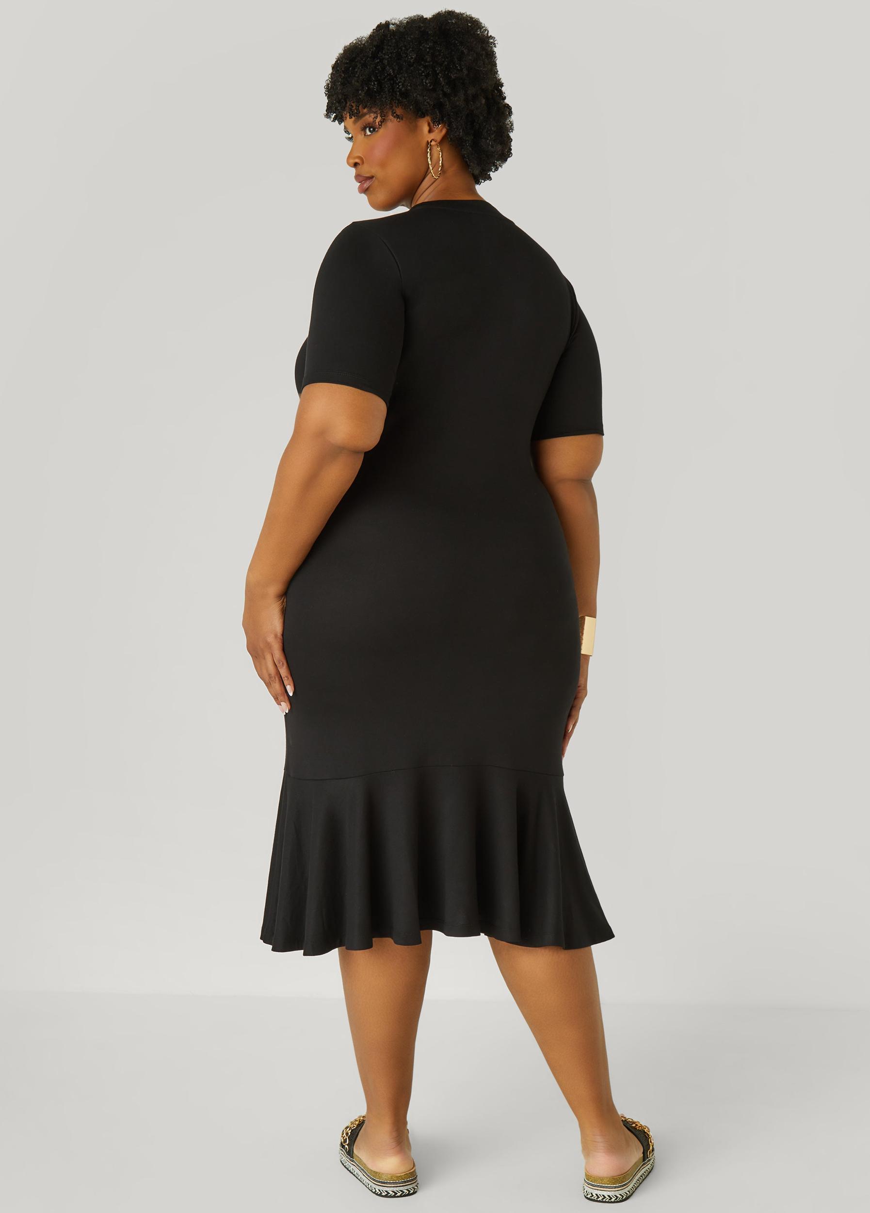 Heart Midi T Shirt Dress Product Image