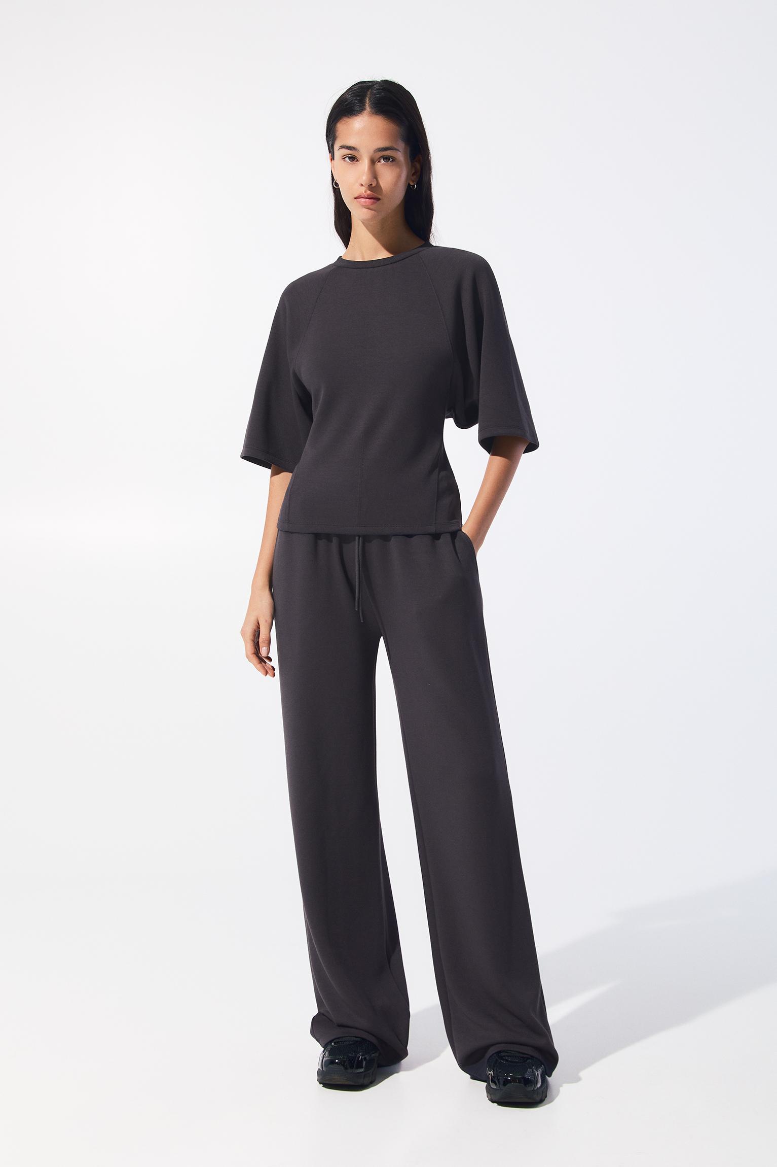 Soft touch short sleeve sweatshirt Product Image