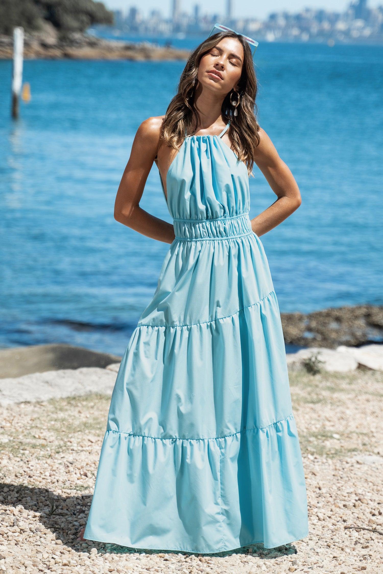 Smocked Cami Maxi Dress Product Image