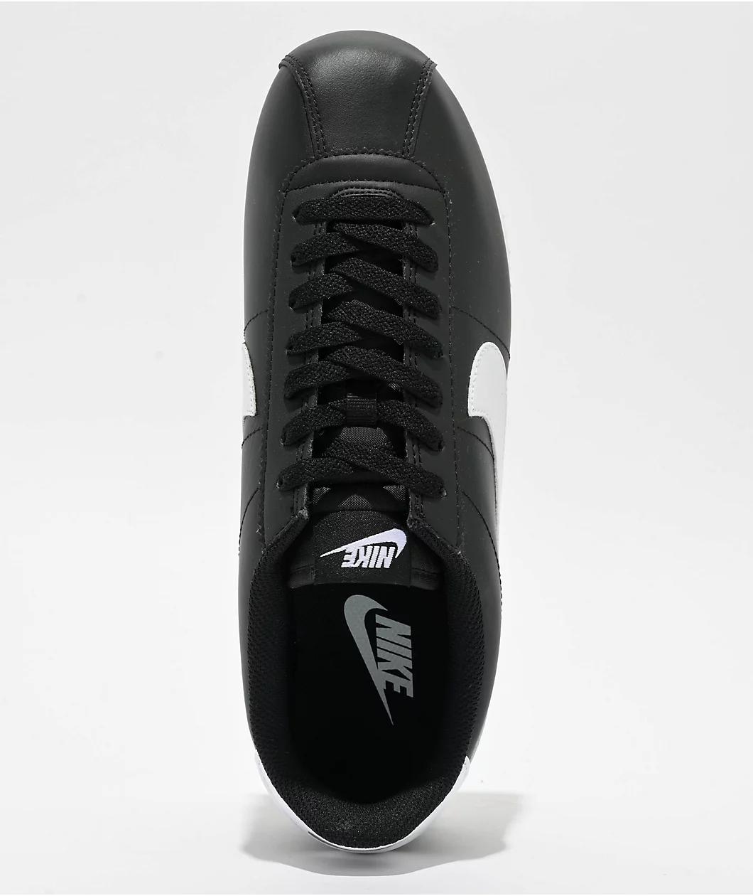 Nike Cortez Black & White Shoes Product Image