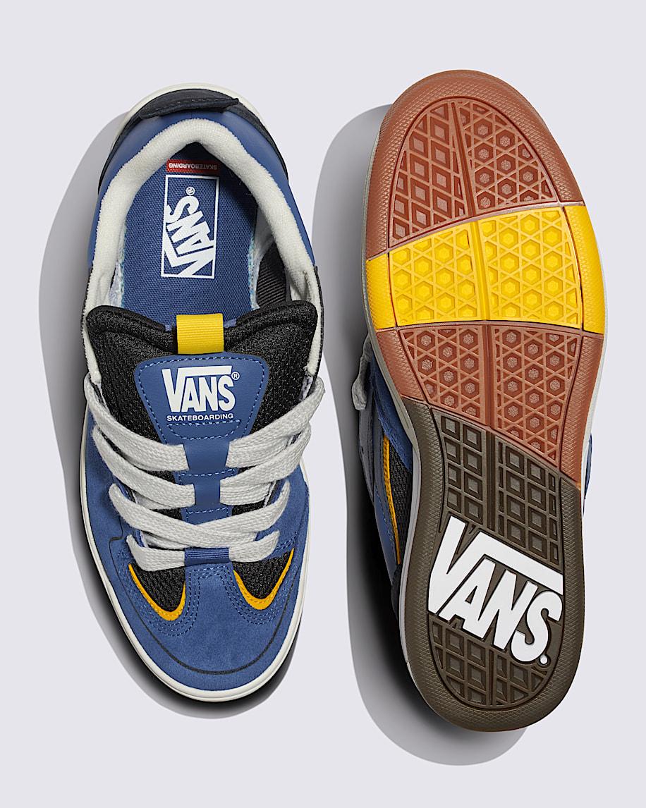 Skate Mixxa Shoe in Blue / Black| Vans US Product Image