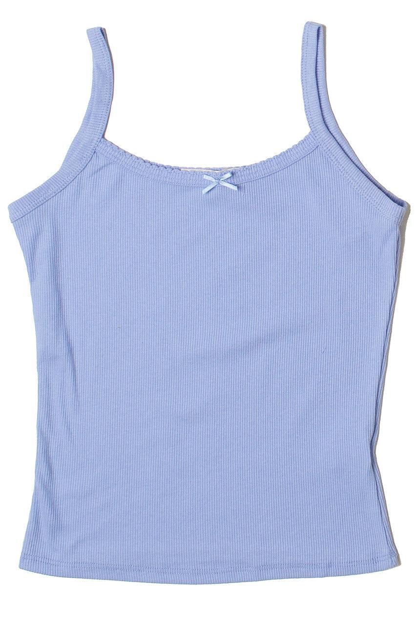 Scallop Edge Bow Tank Top Product Image