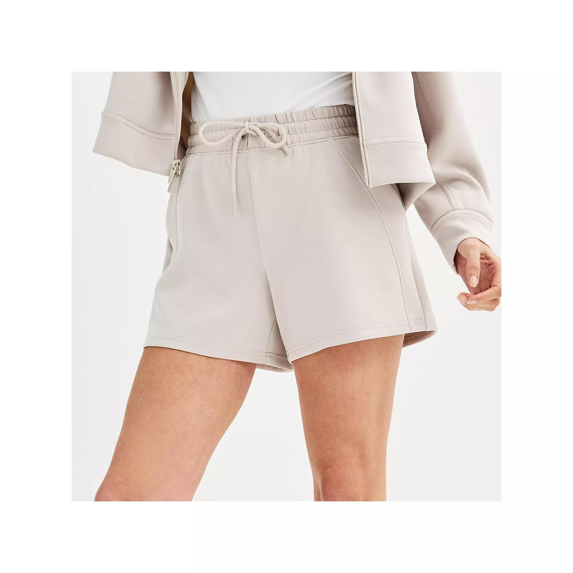 Women's FLX High-Rise Solace Shorts, Size: XXL, Brown Trap Product Image