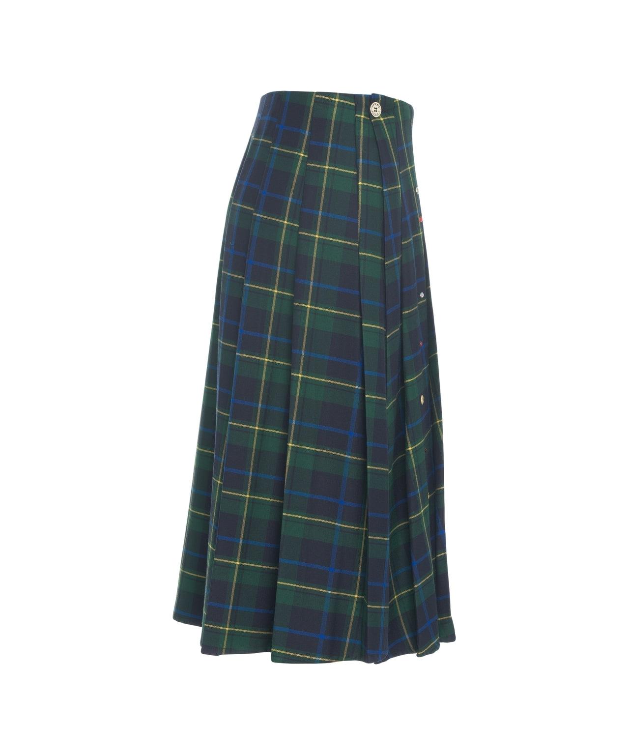Midi skirt with appliques Product Image