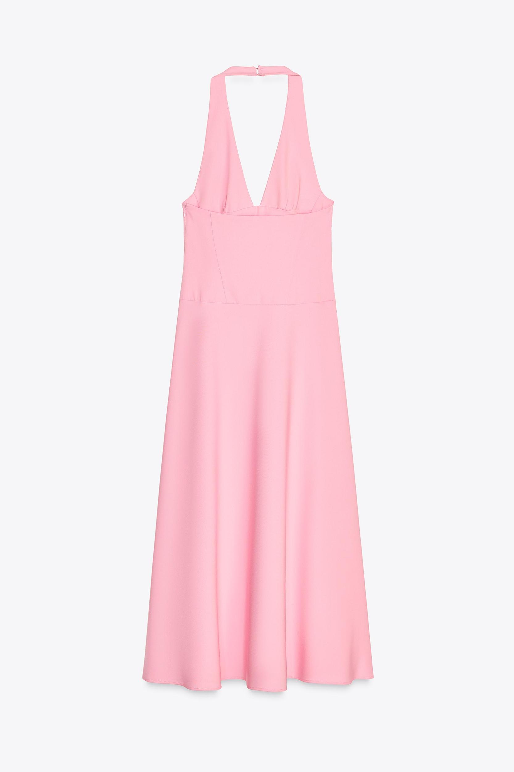 MIDI HALTER DRESS Product Image