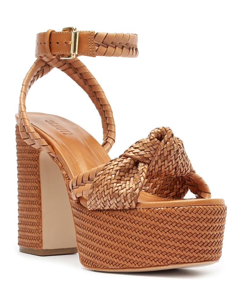Schutz Khari Woven Platform Heel Womens at Urban Outfitters Product Image