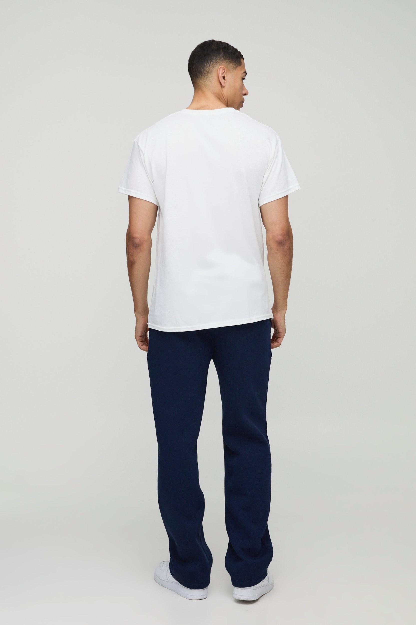 Regular Fit Nirvana Faces License Graphic T Shirt | boohooMAN USA Product Image