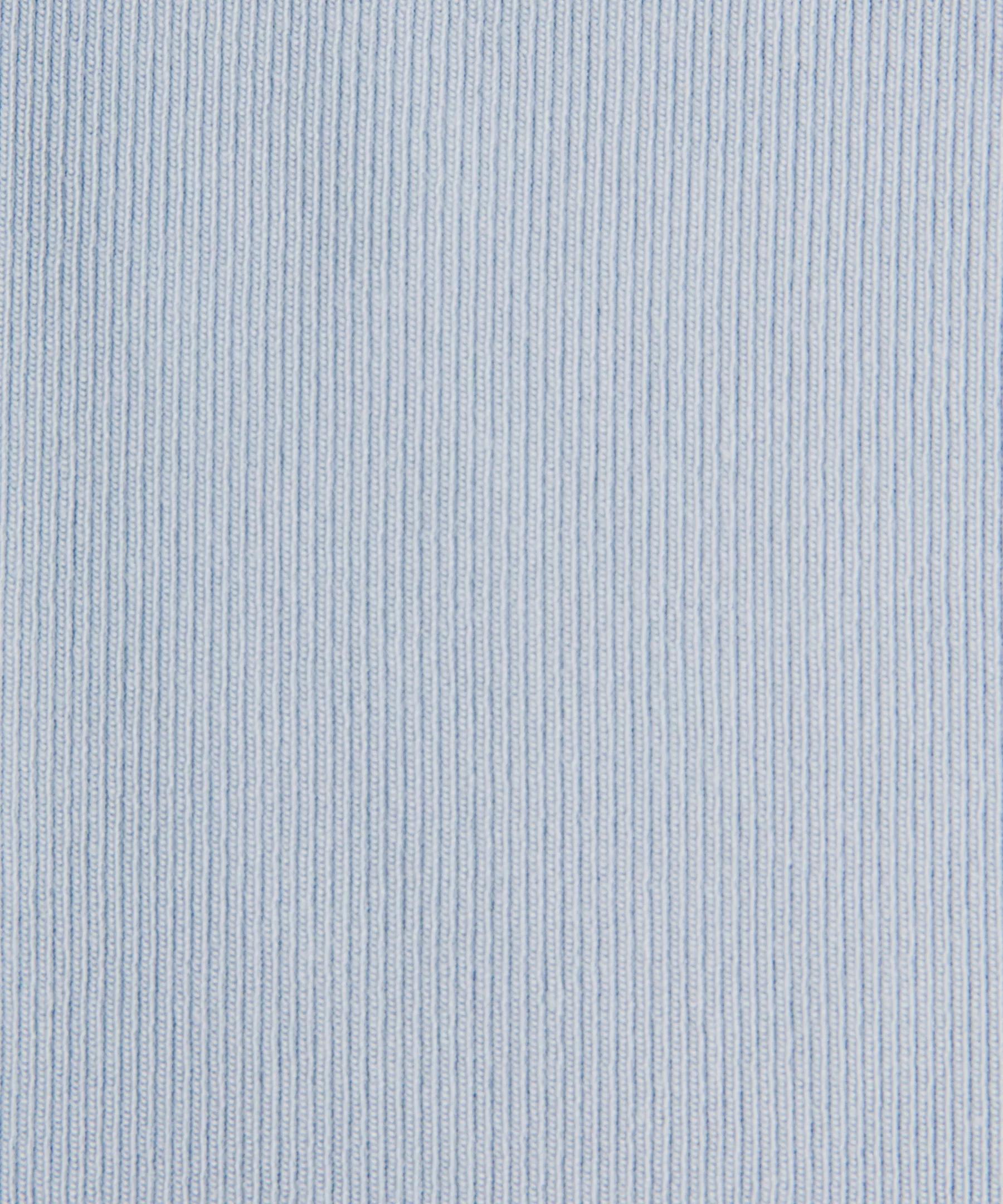 Twist-Back Soft Ribbed Short-Sleeve Top Product Image